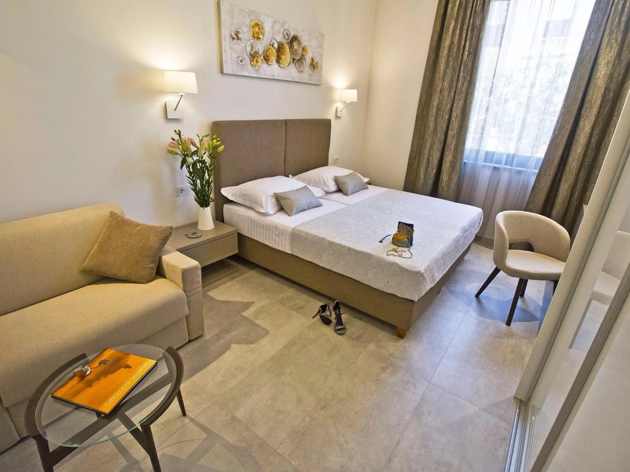 Bed in Luxury Rooms Pino