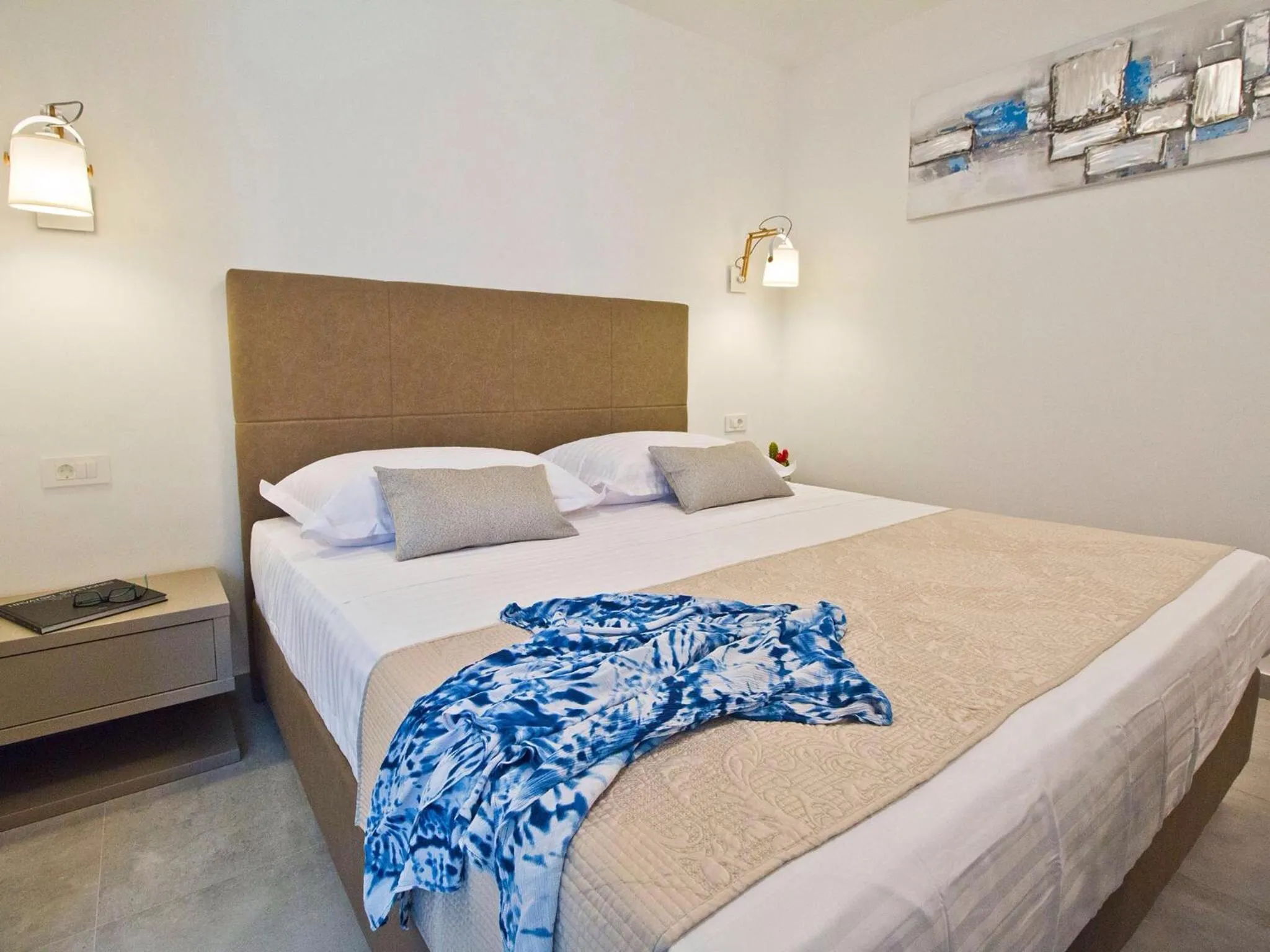 Bed in Luxury Rooms Pino