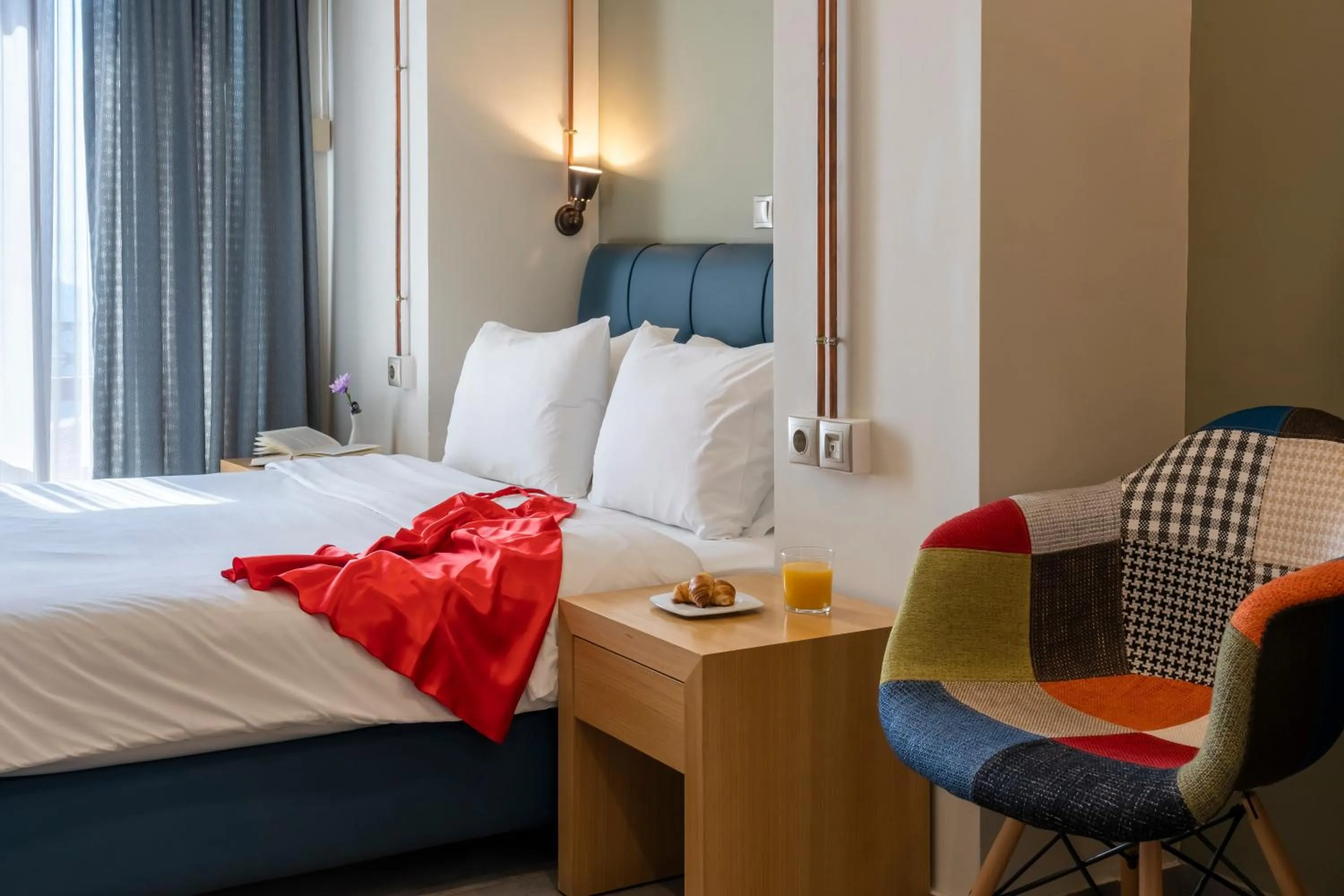 Bedroom, Bed in Kastalia Boutique Hotel