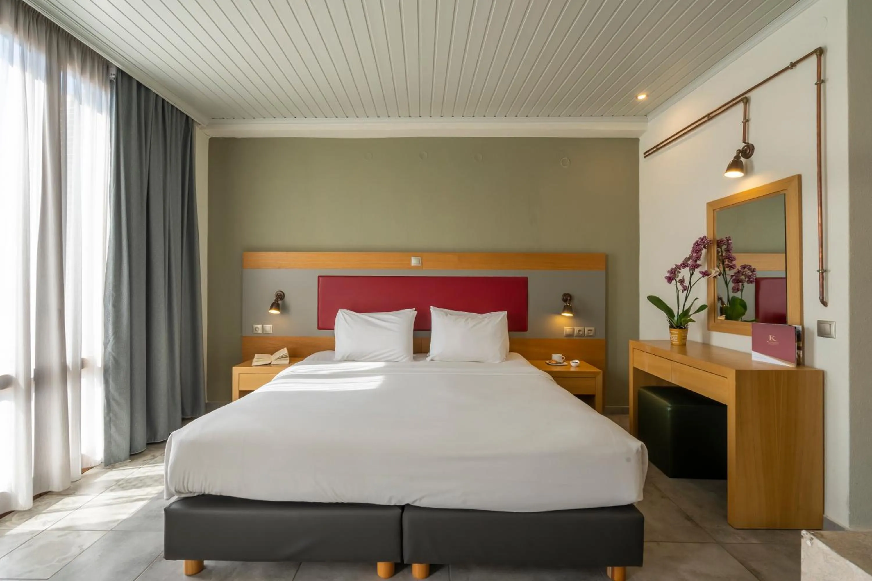 Bed in Kastalia Boutique Hotel