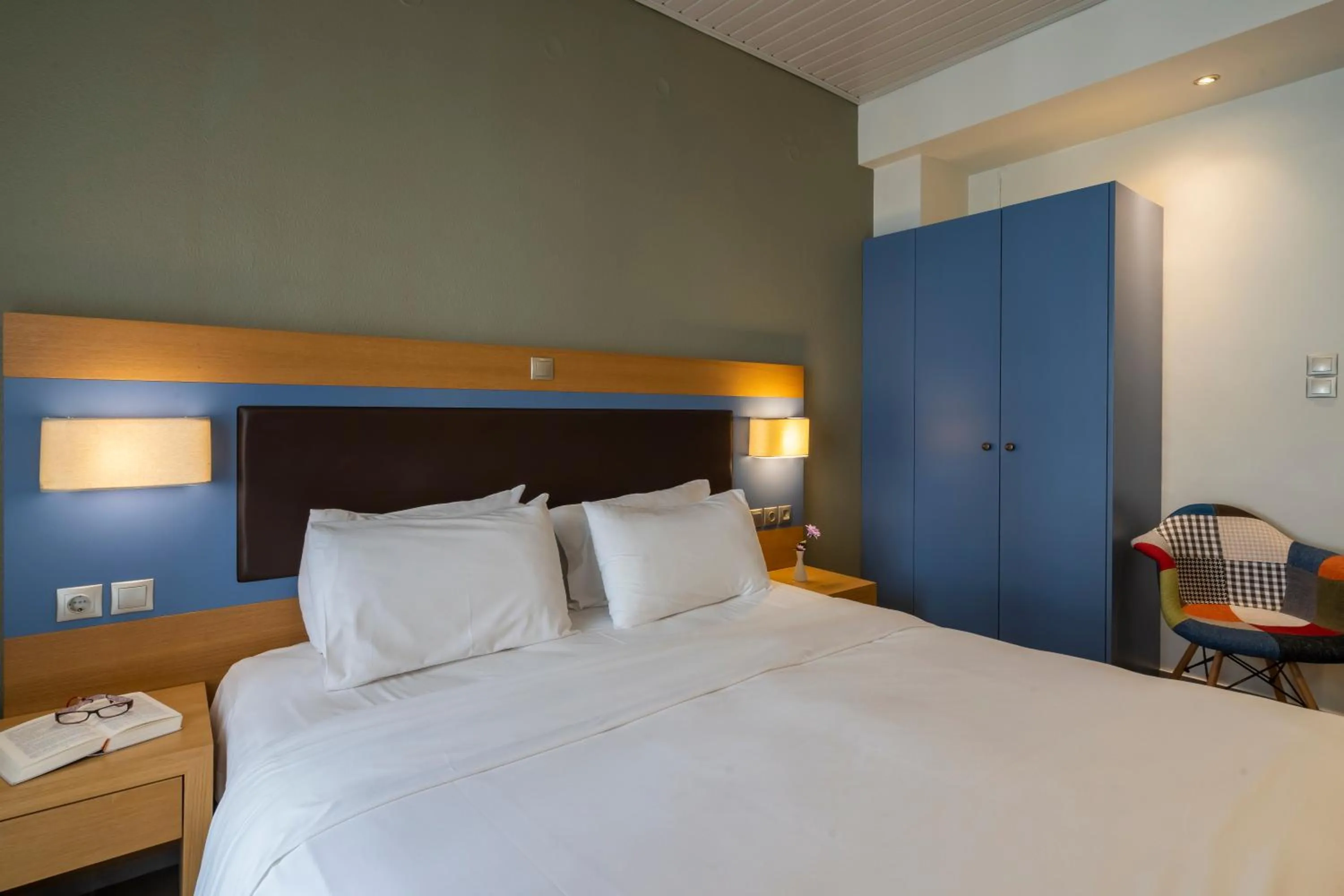 Bed in Kastalia Boutique Hotel