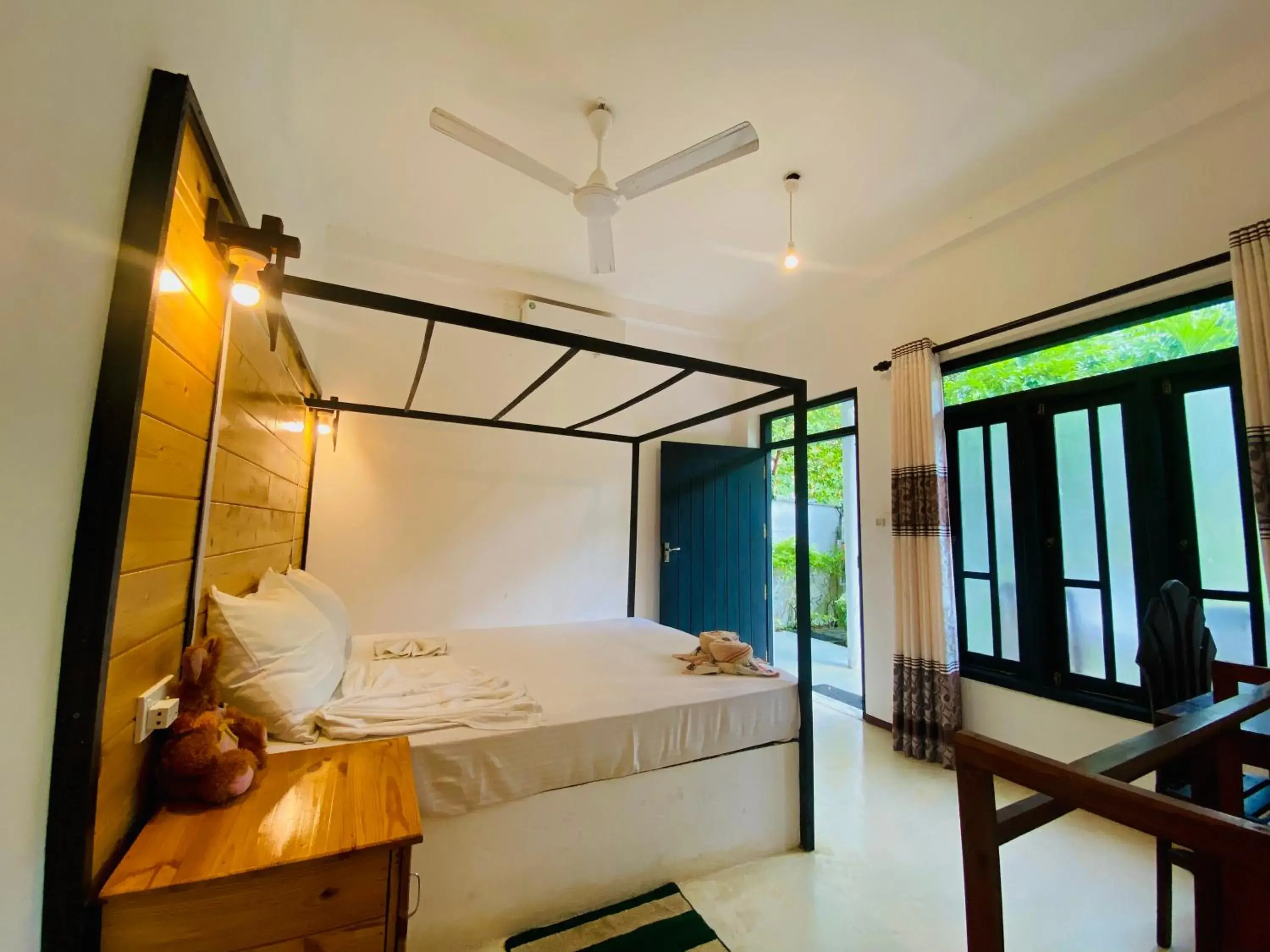 Double Room with Garden View - single occupancy in Rekawa Turtle Gate Hotel Double Room with Garden View - single occupancy in Rekawa Turtle Gate Hotel