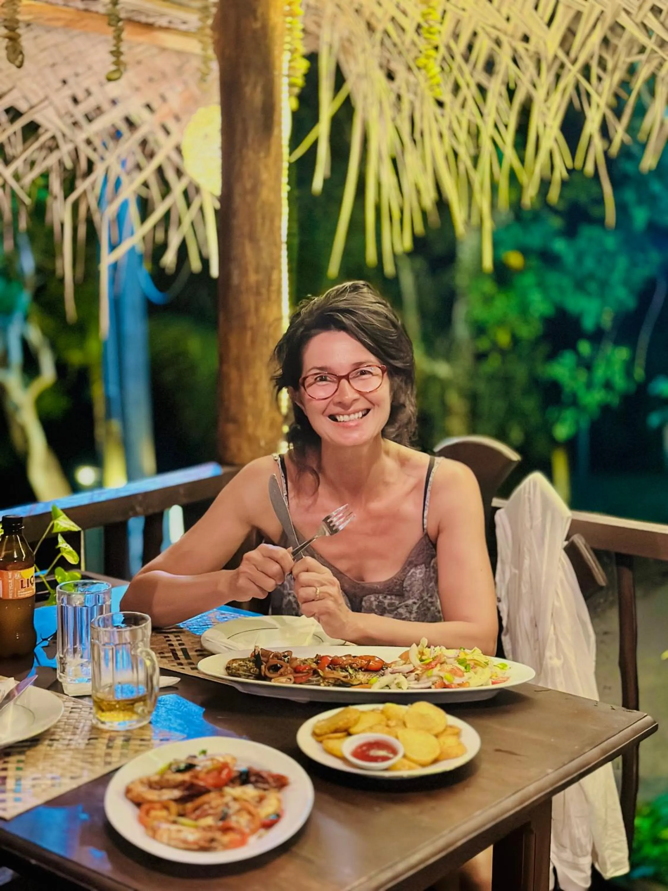 People in Rekawa Turtle Gate Hotel