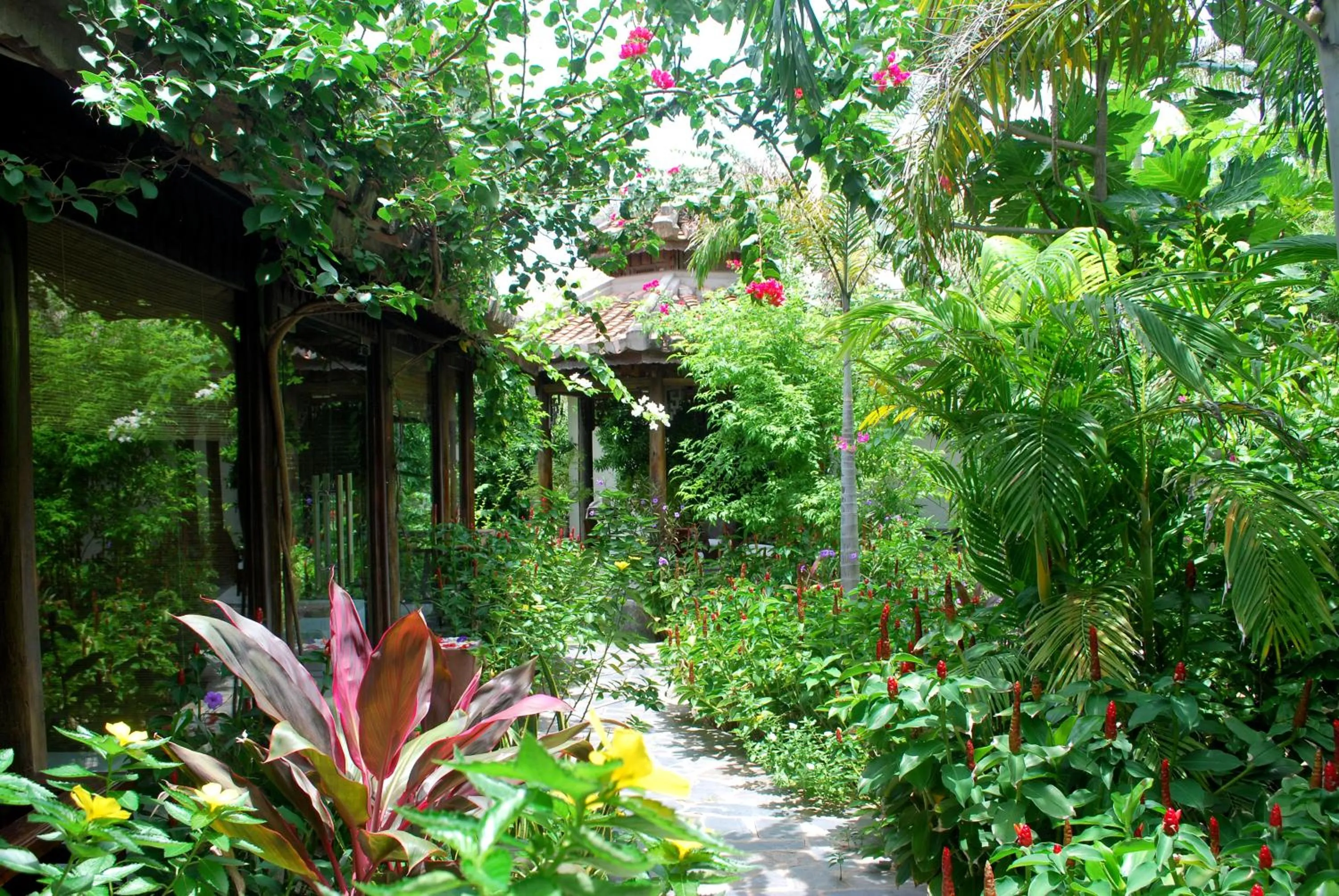 Garden in Allezboo Beach Resort & Spa