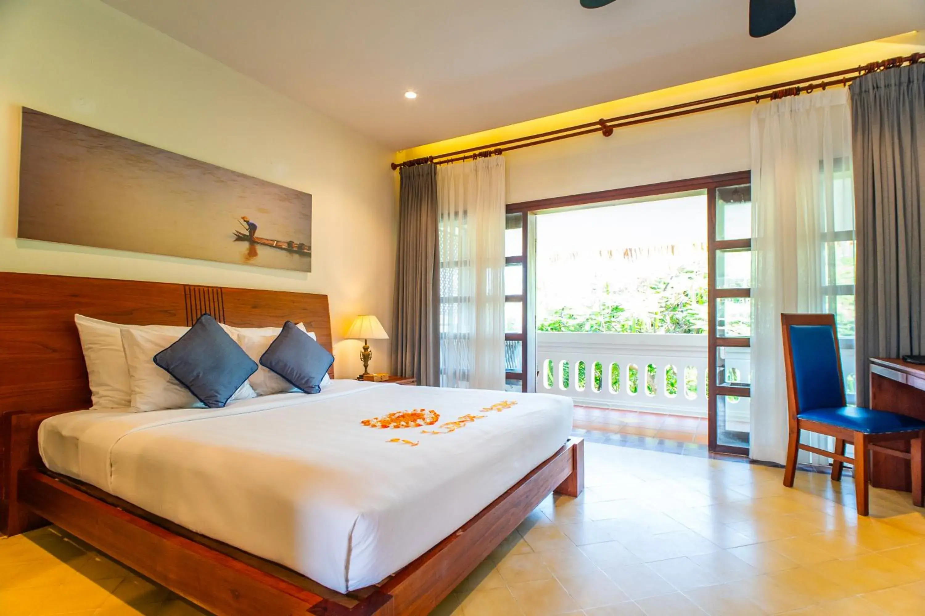 Bed in Allezboo Beach Resort & Spa Bed in Allezboo Beach Resort & Spa