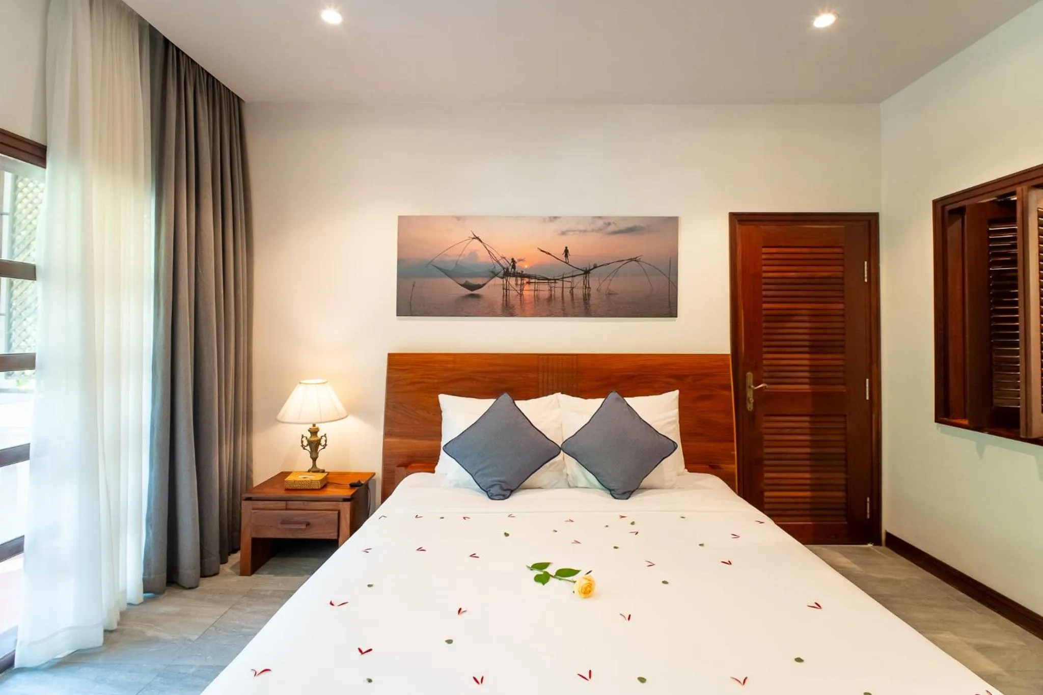 Bedroom, Bed in Allezboo Beach Resort & Spa