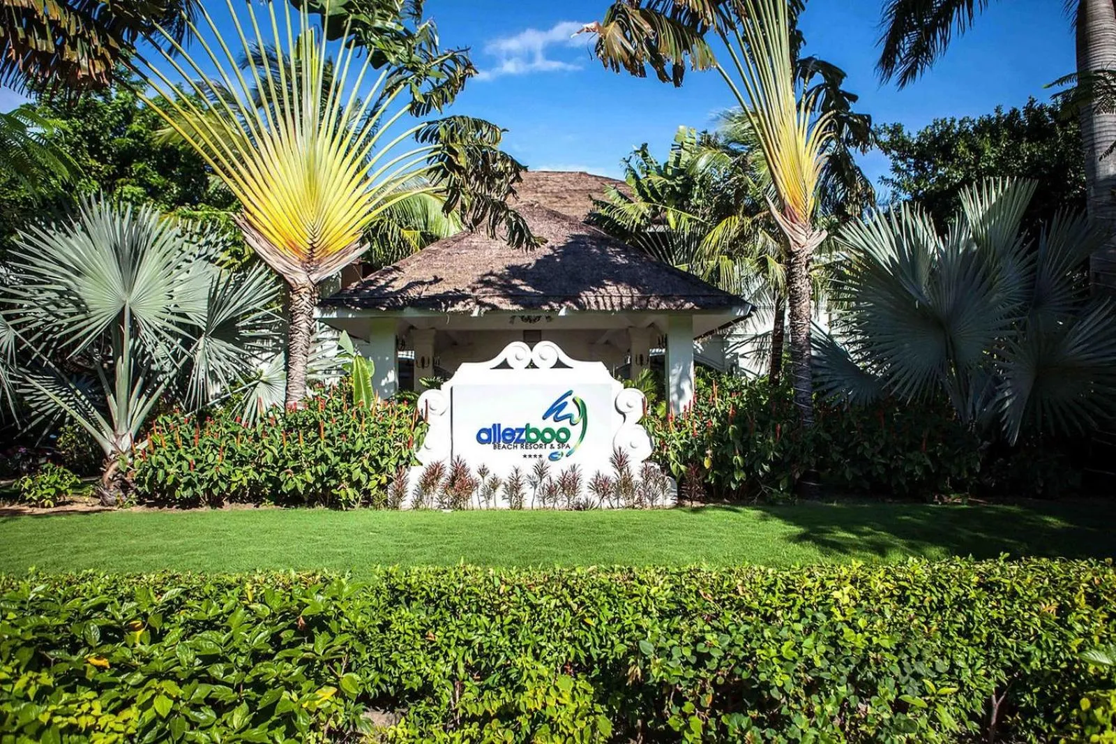 Property logo or sign in Allezboo Beach Resort & Spa