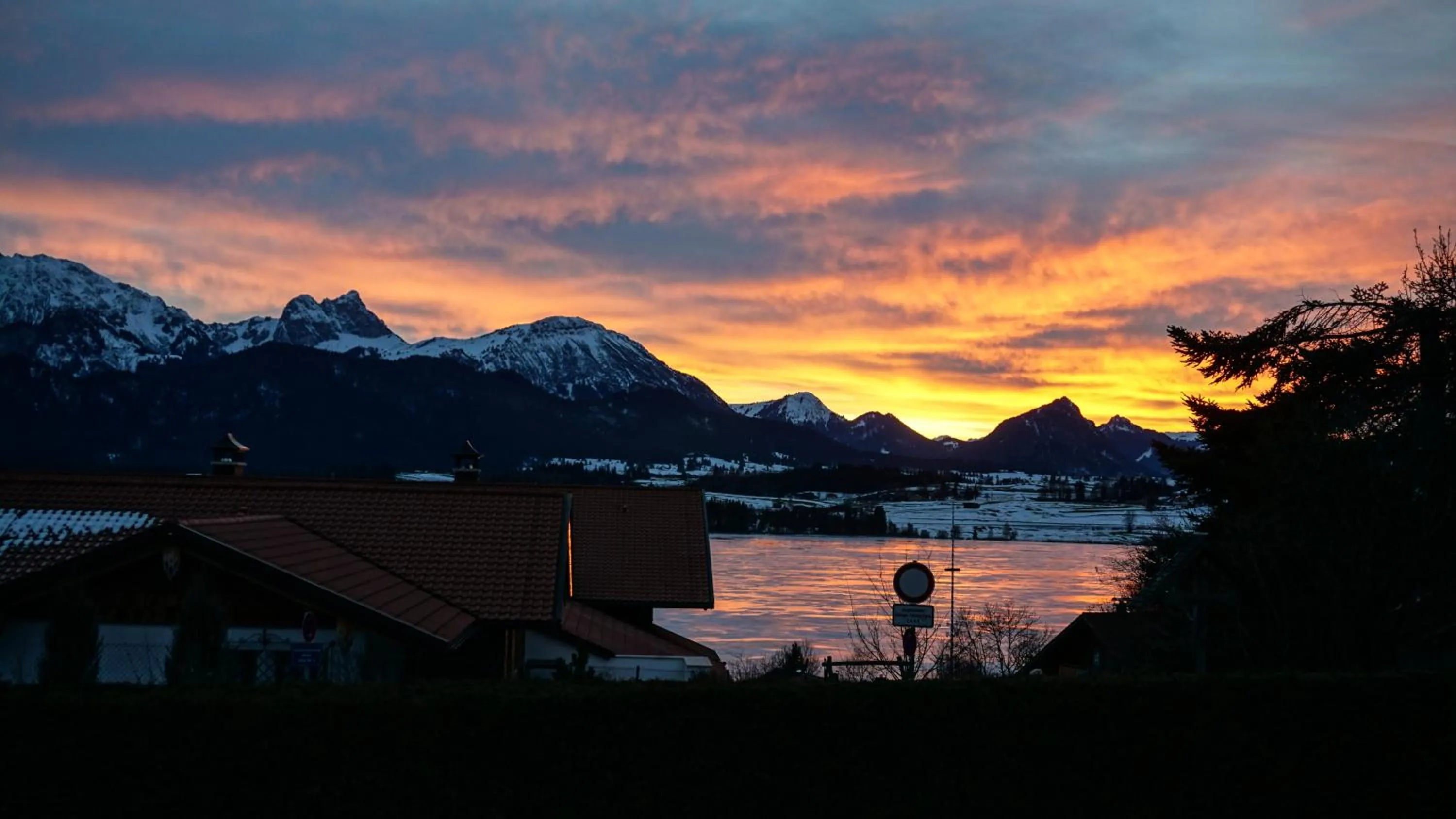 Natural landscape in Hotel Alpenglühn