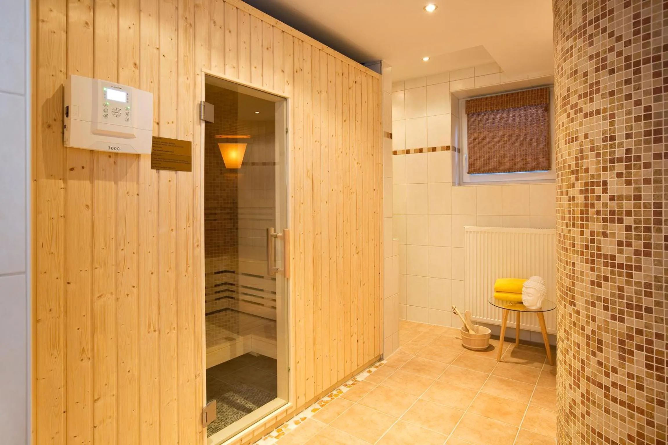 Sauna in Hotel Alpenglühn