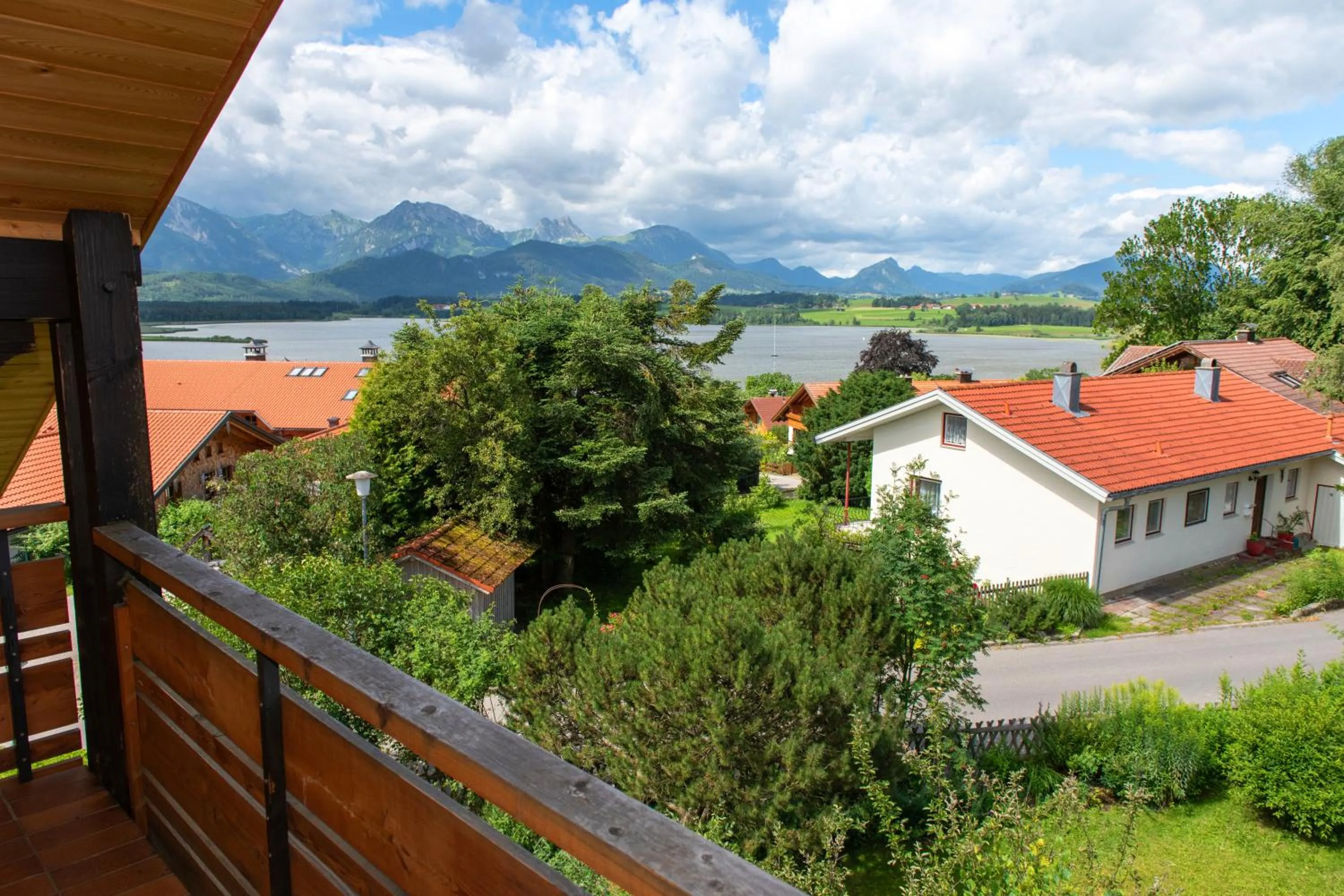 Balcony/Terrace in Hotel Alpenglühn