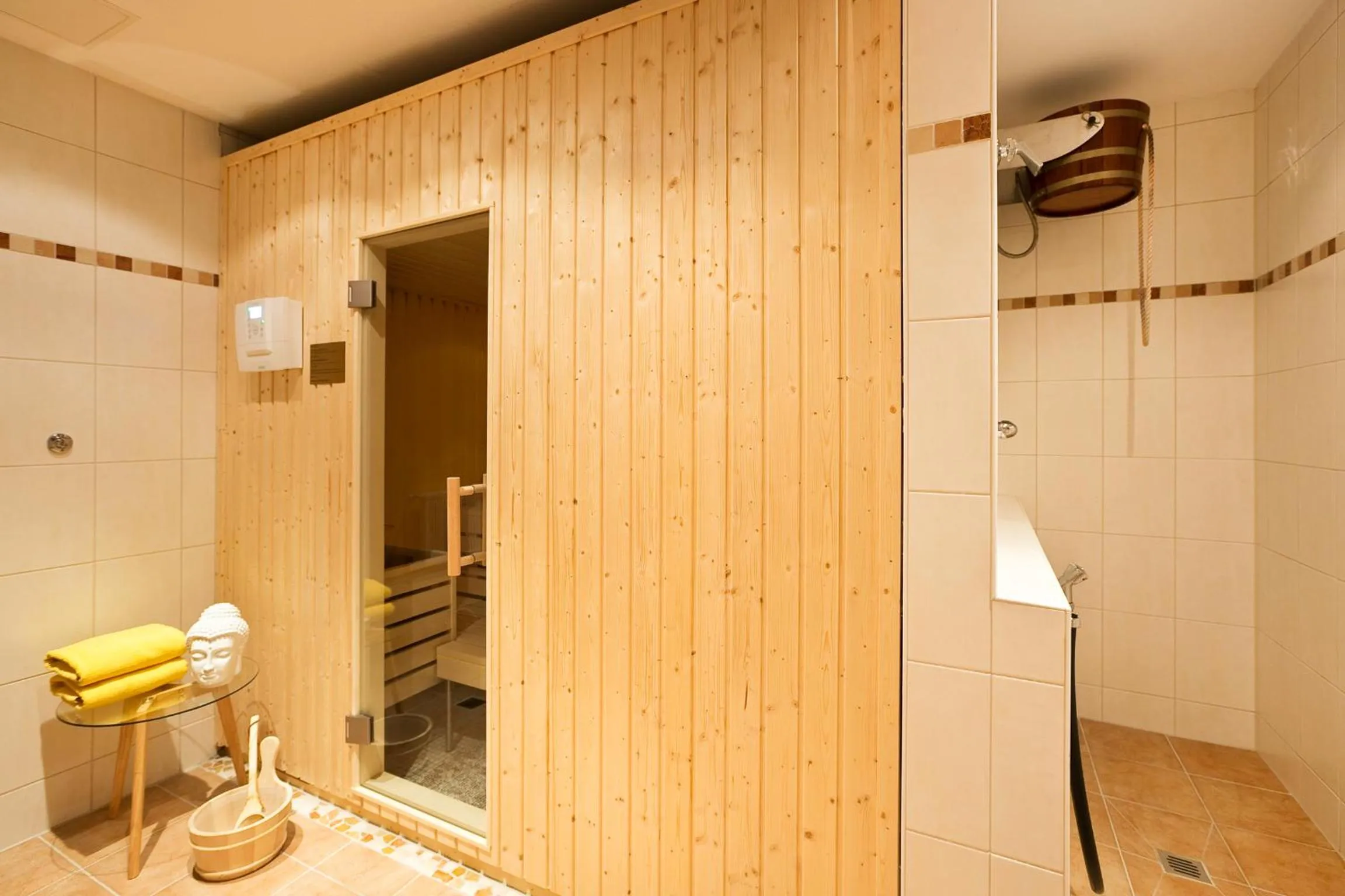 Sauna in Hotel Alpenglühn