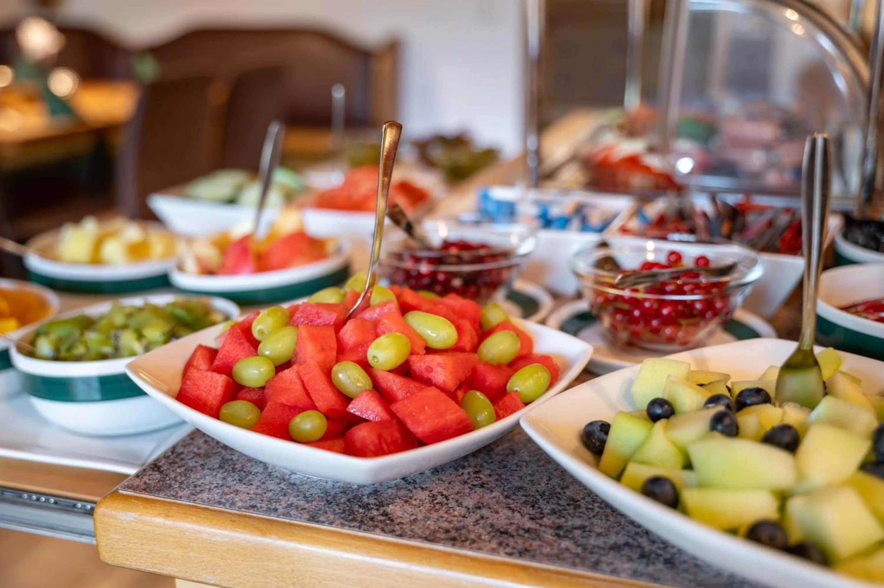 Breakfast in Hotel Alpenglühn