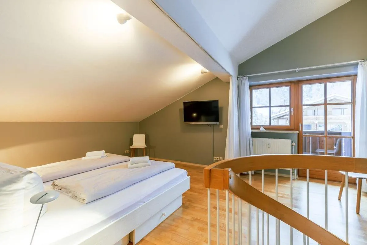 Bed in Ferienwohnung Schencking 1