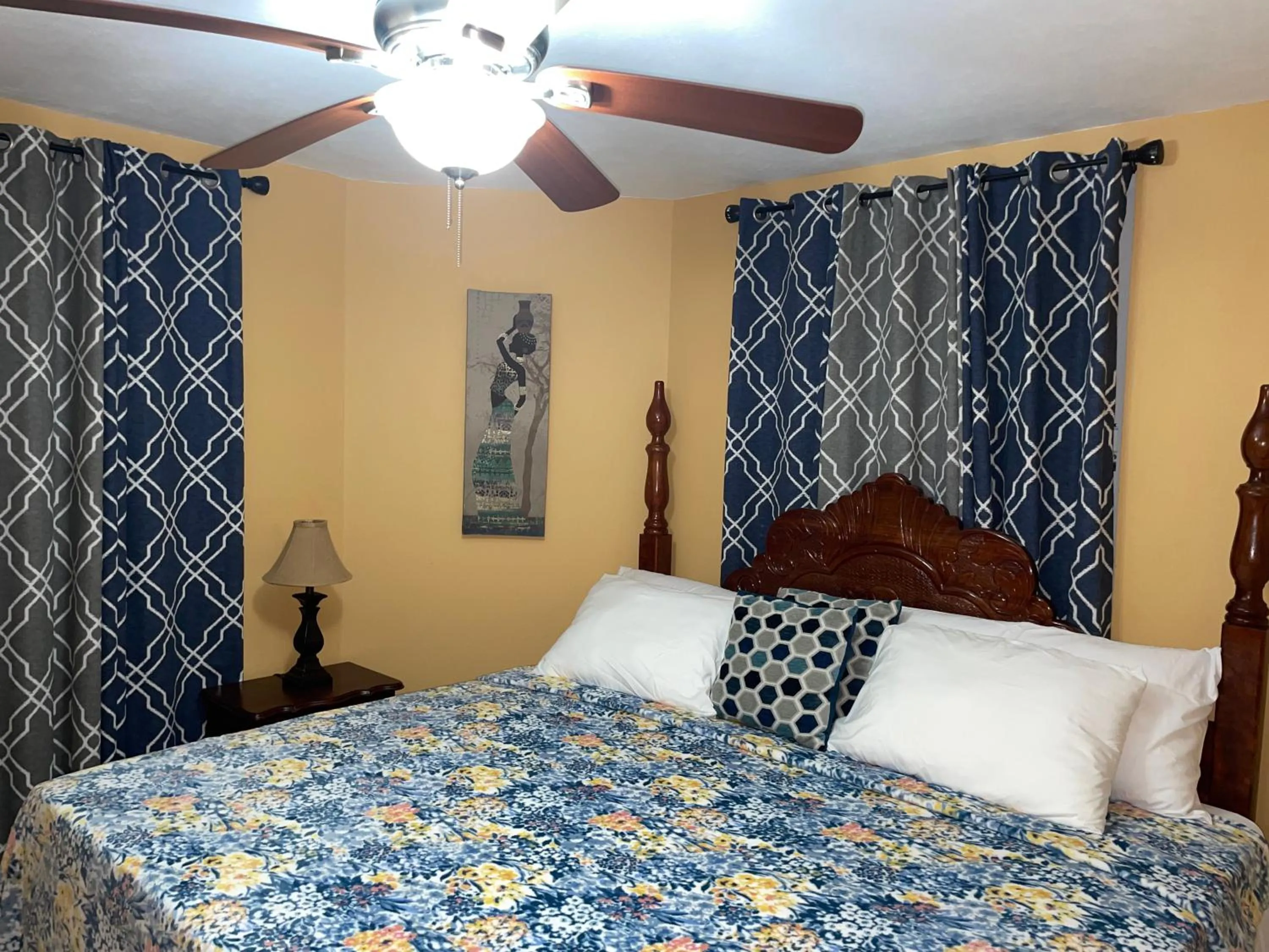 Bed in Castle by the Shore