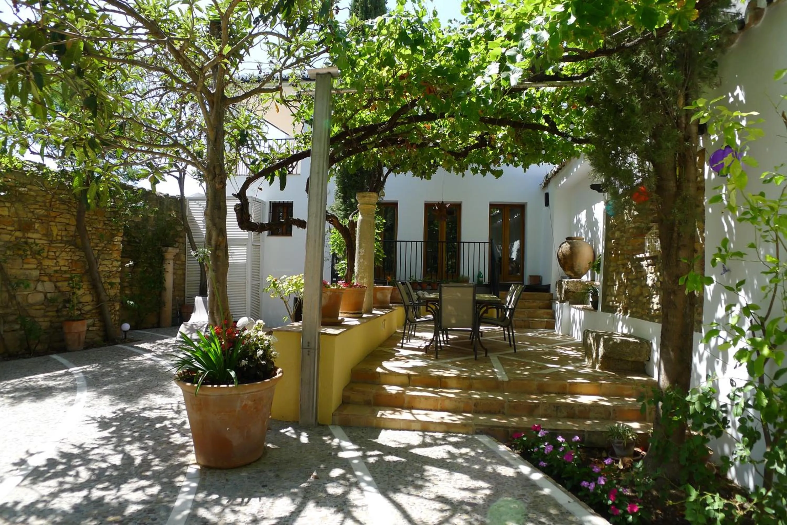 Garden in Salvatierra Guest House