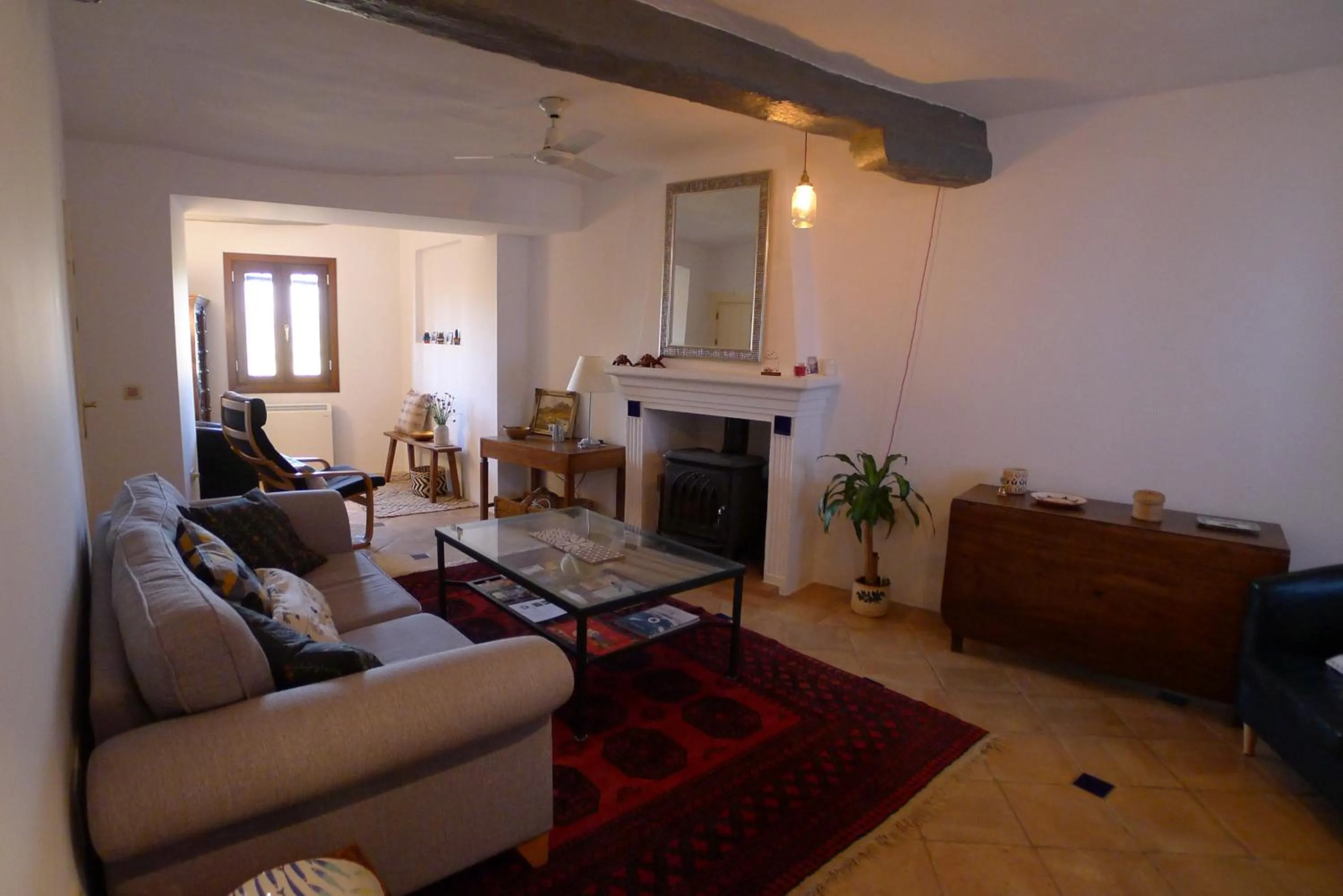 Living room in Salvatierra Guest House