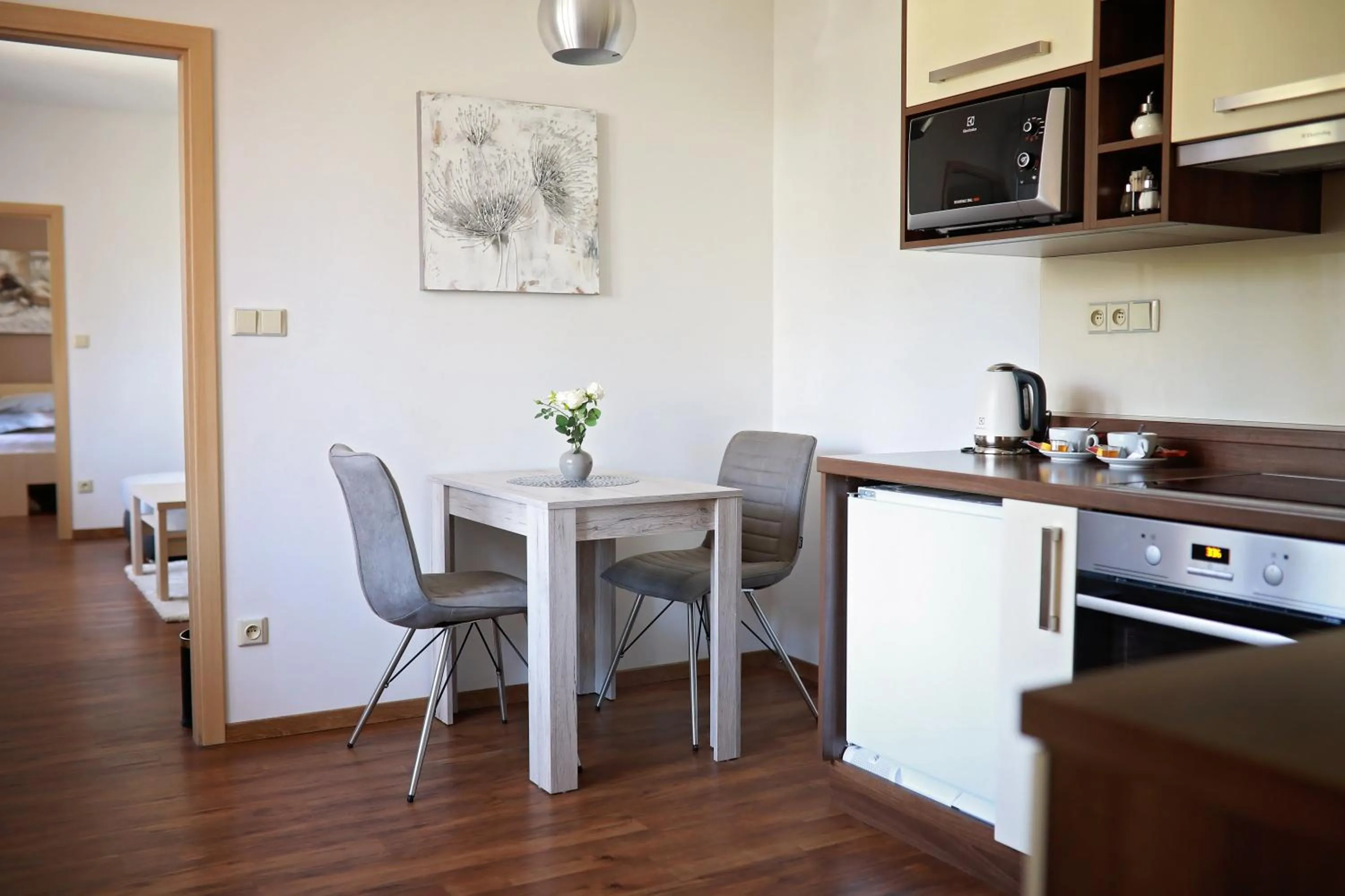 Kitchen or kitchenette in Penzion Sokolská