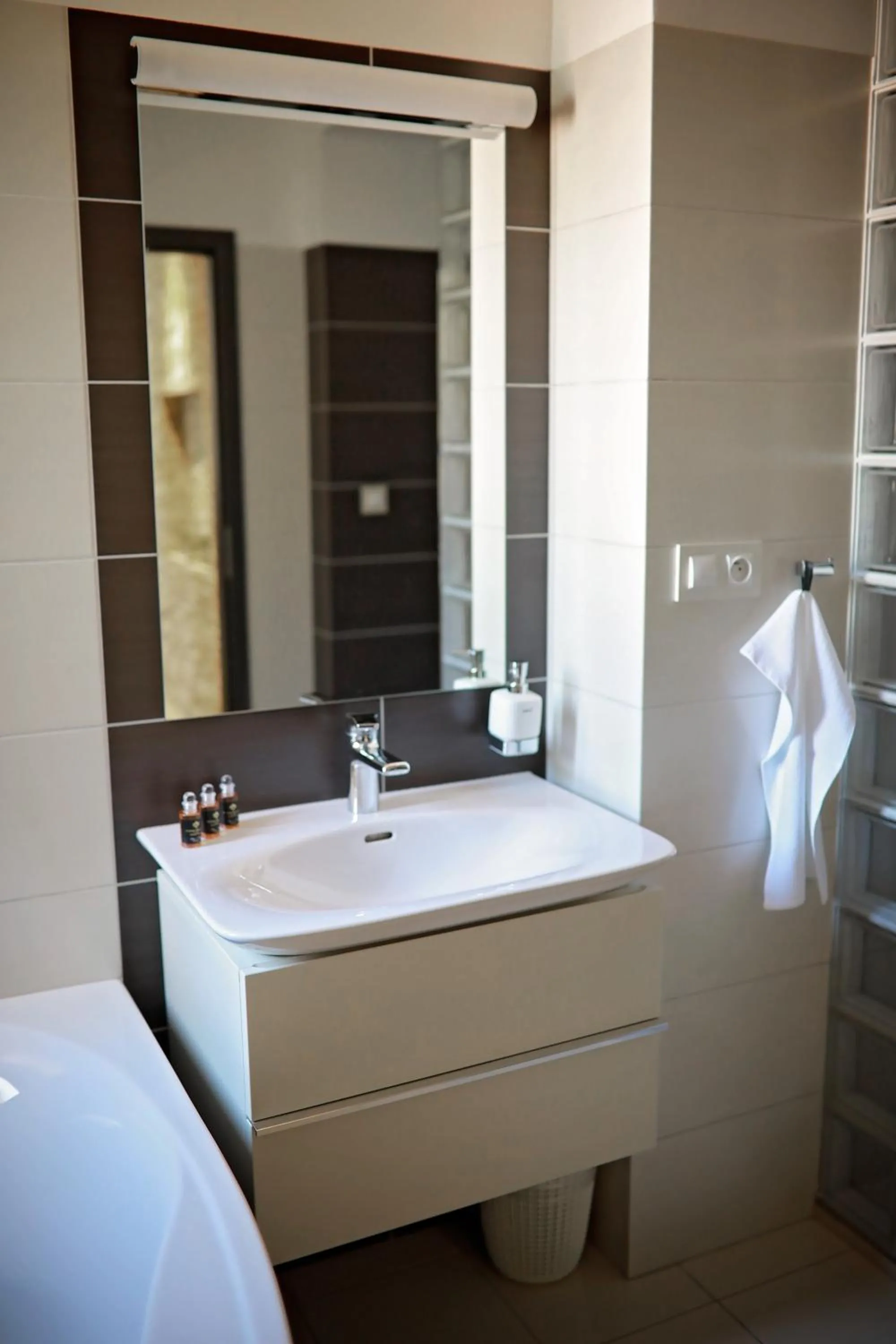 Bathroom in Penzion Sokolská
