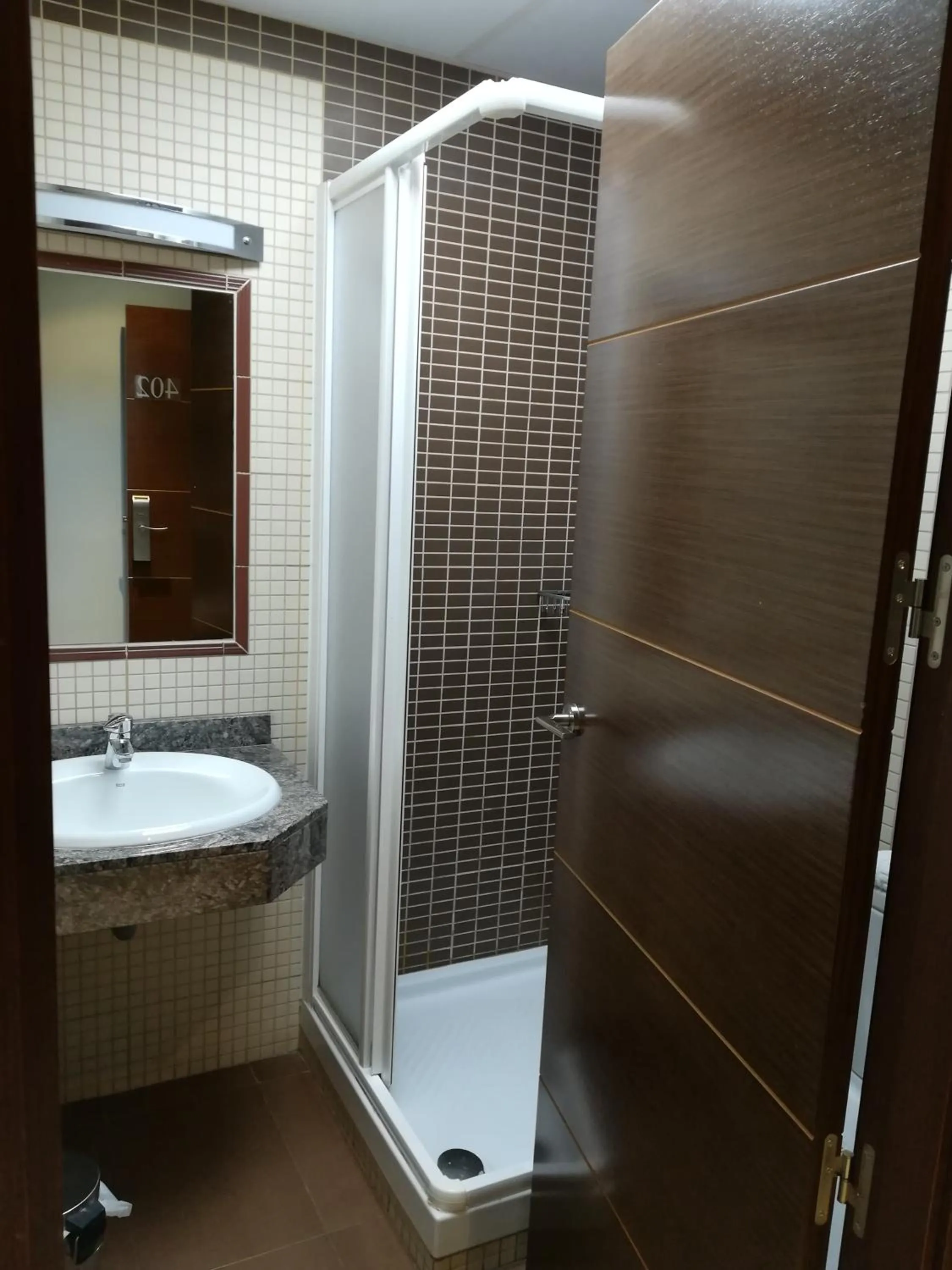 Shower in Hostal Avenida Barajas