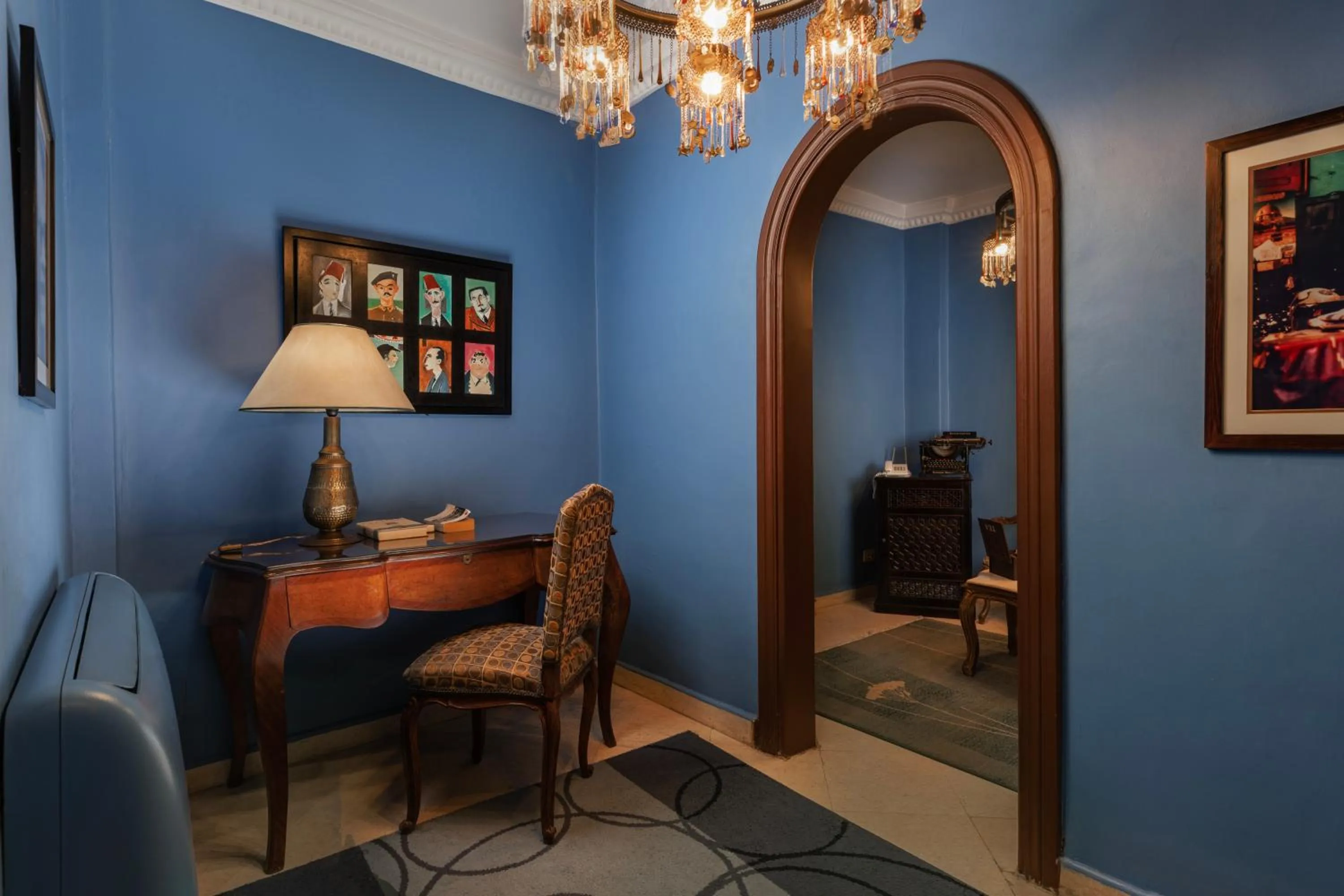 Living room in Le Riad Hotel de Charme