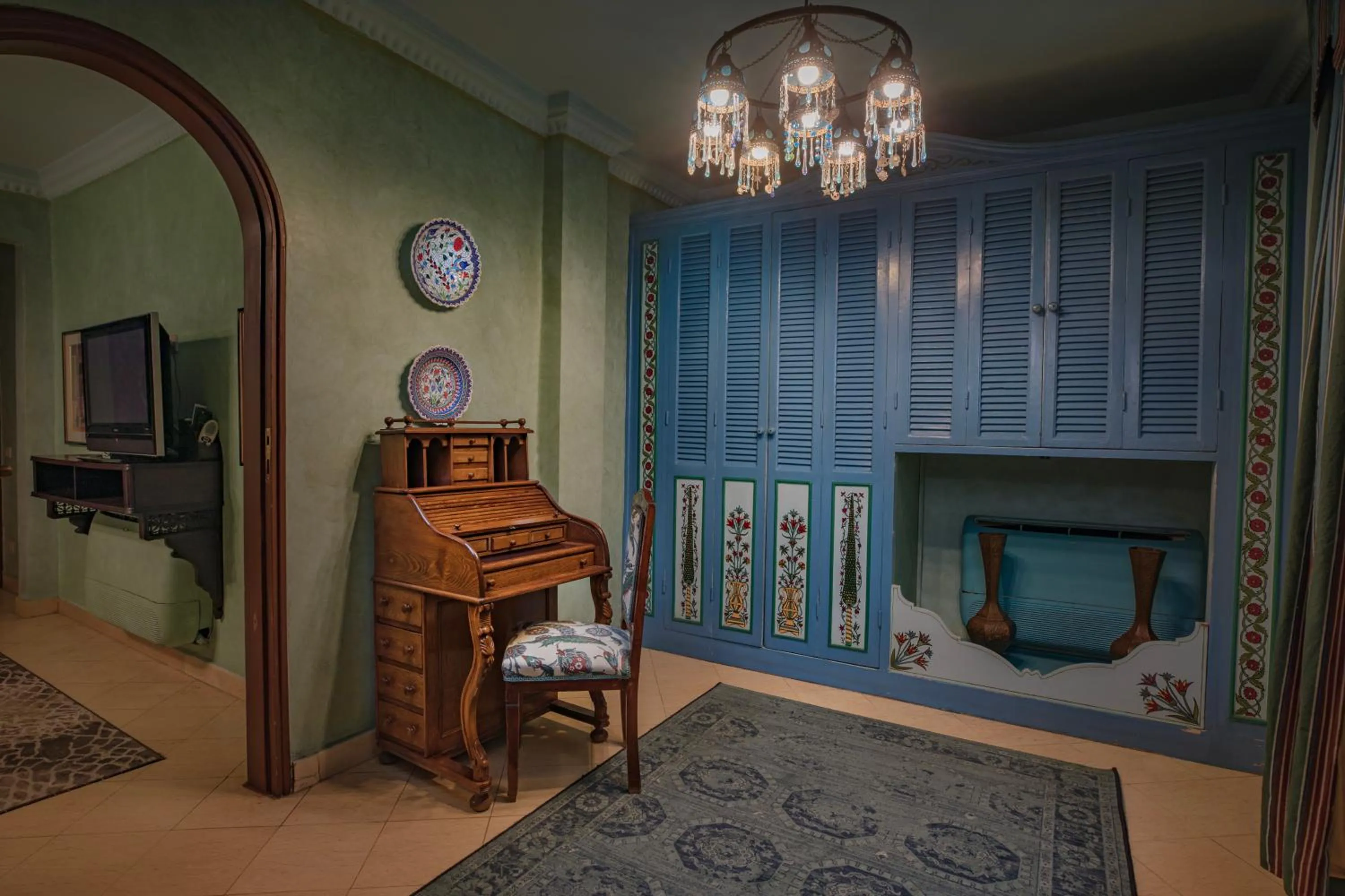 Bedroom in Le Riad Hotel de Charme