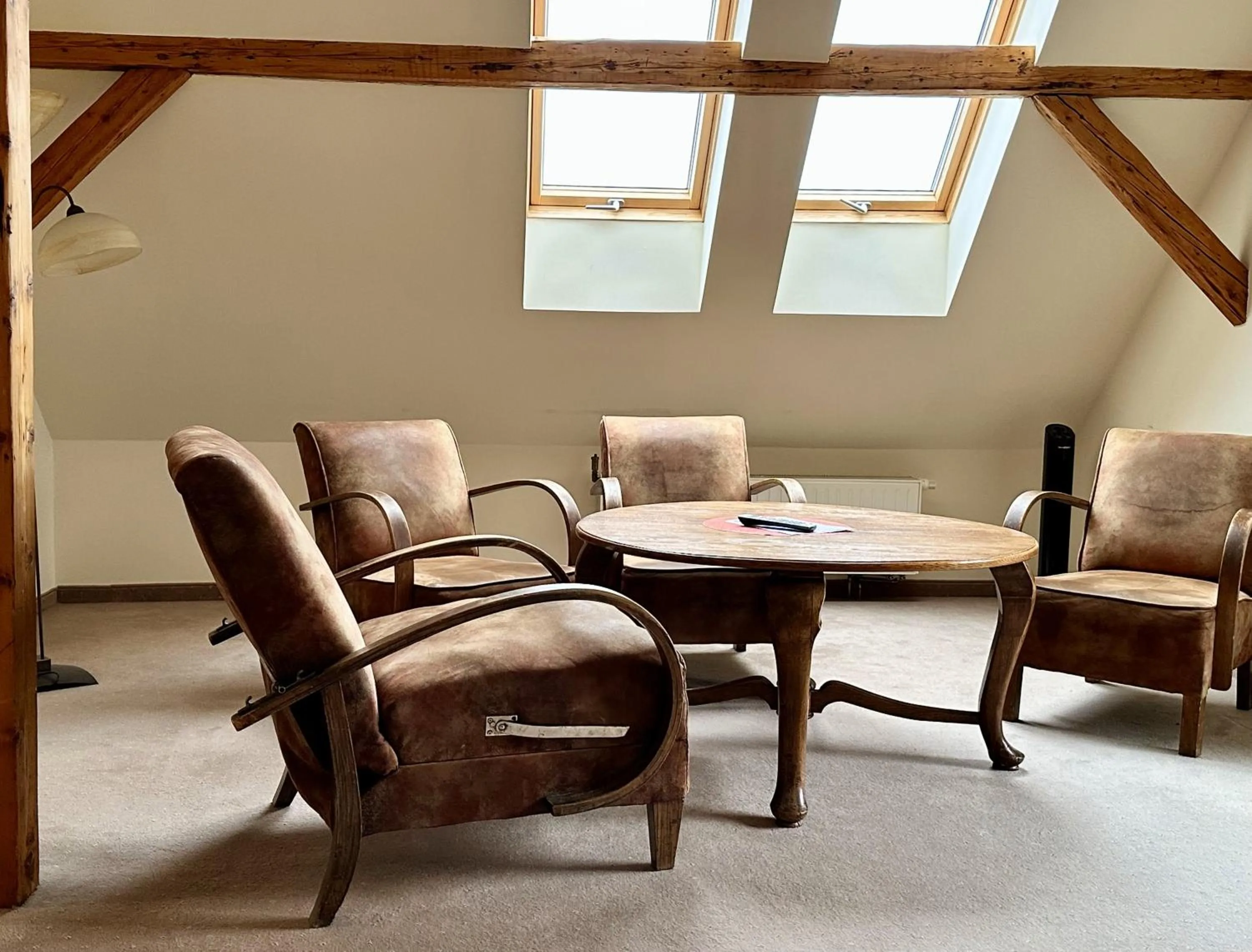 Seating area in Tarasy Wang