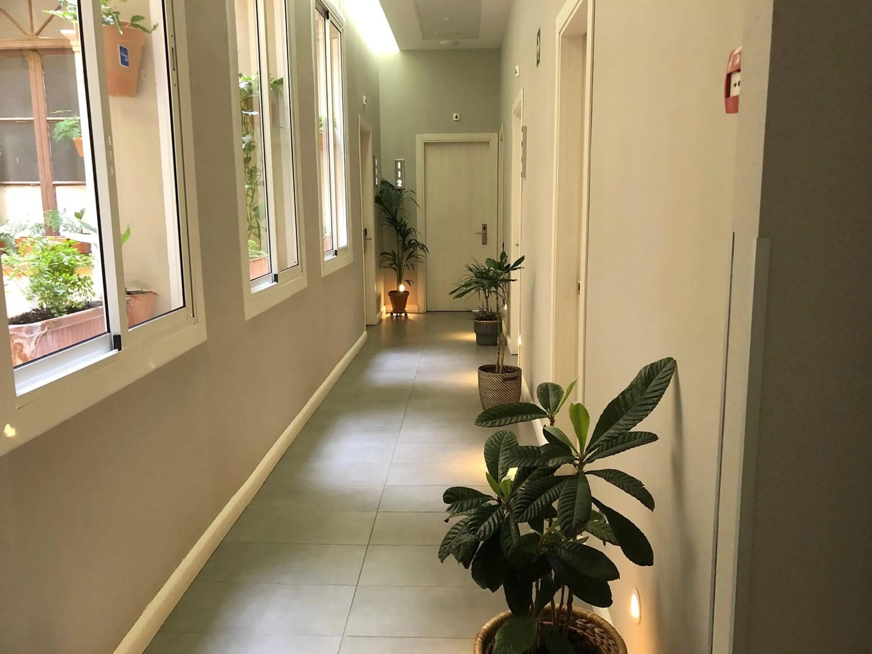 Property building in Plaza Goya Rooms