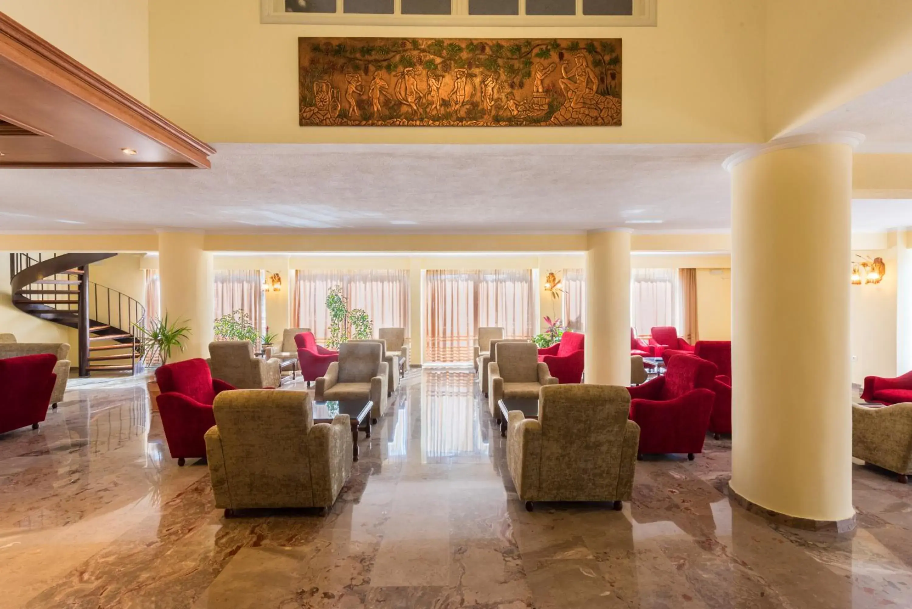 Living room in Sunset Hotel Living room in Sunset Hotel