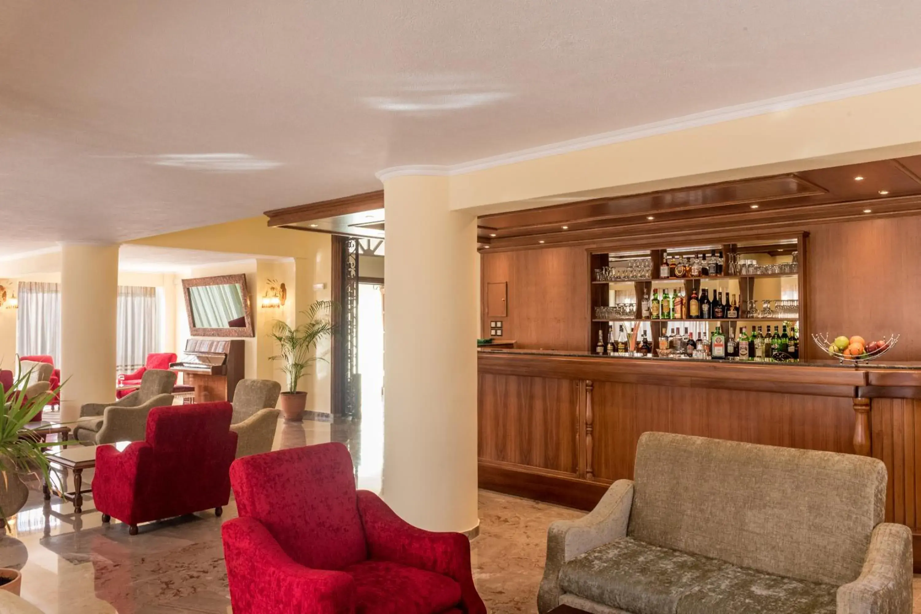 Living room in Sunset Hotel Living room in Sunset Hotel