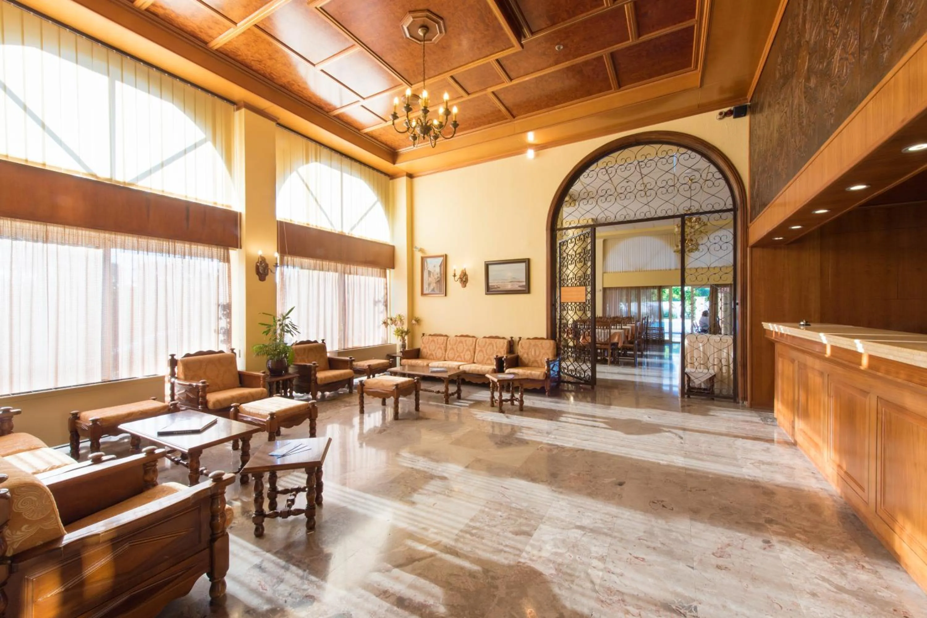 Lobby or reception in Sunset Hotel