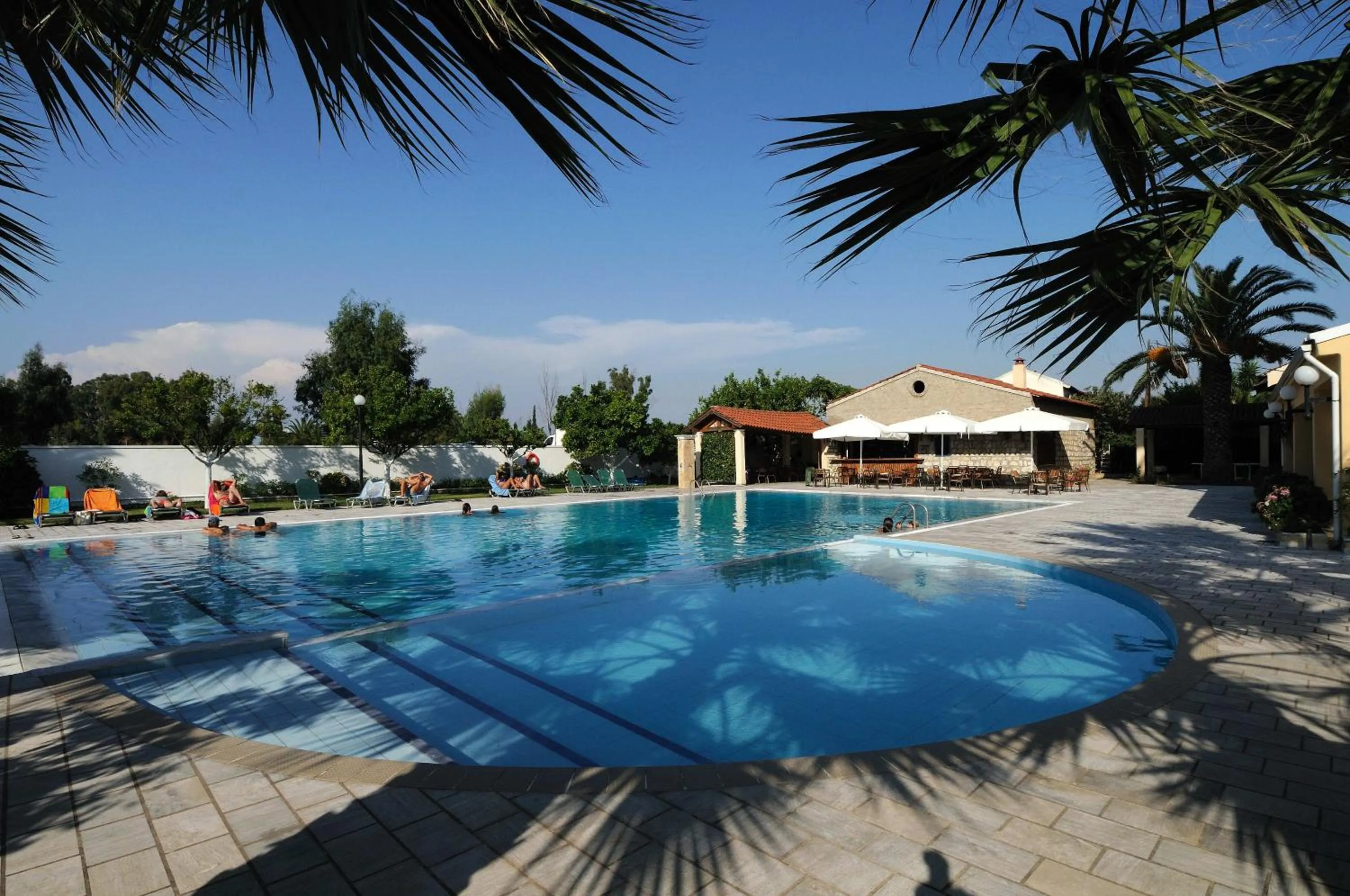 Swimming pool in Sunset Hotel
