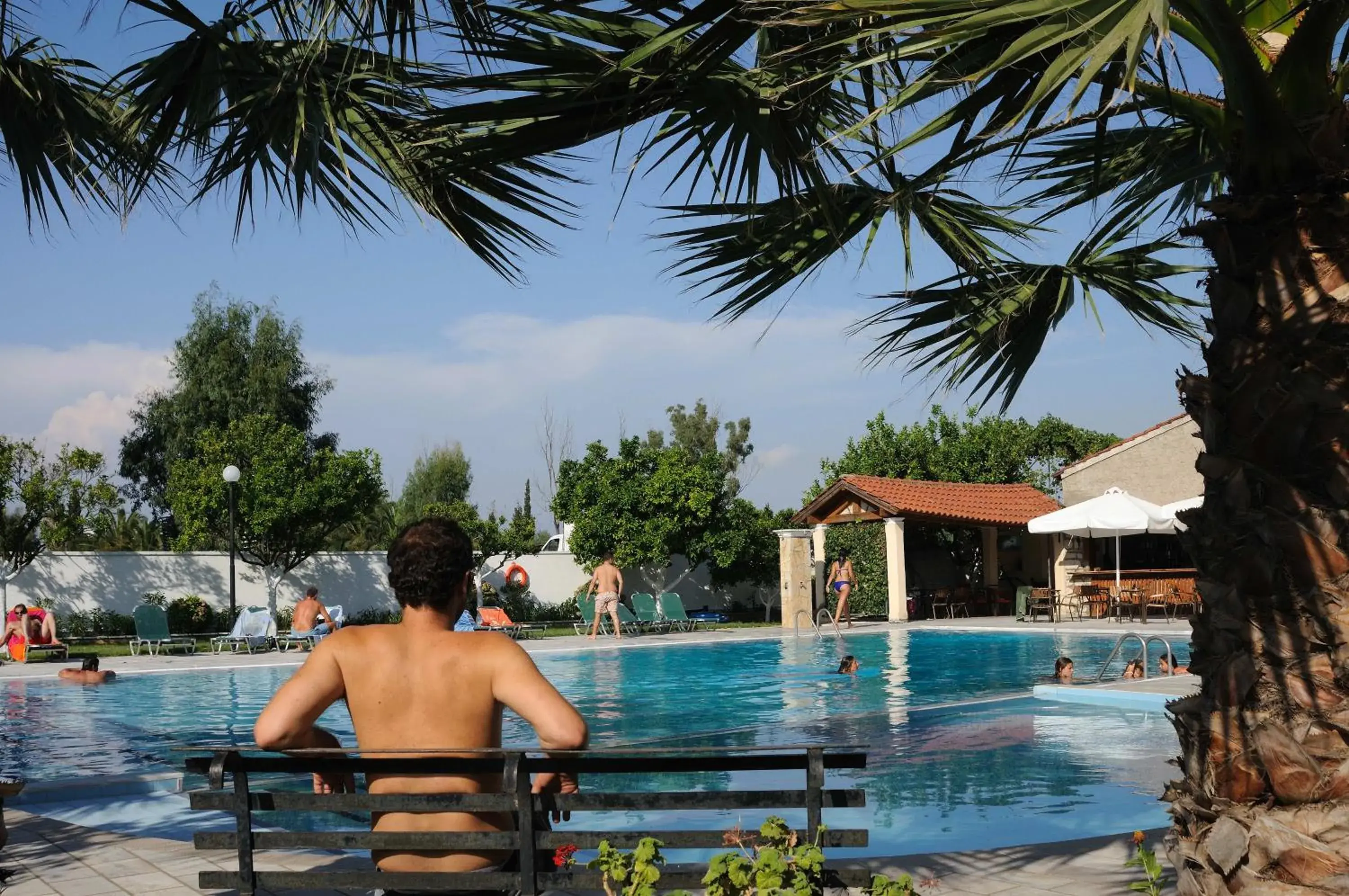 Swimming pool in Sunset Hotel Swimming pool in Sunset Hotel