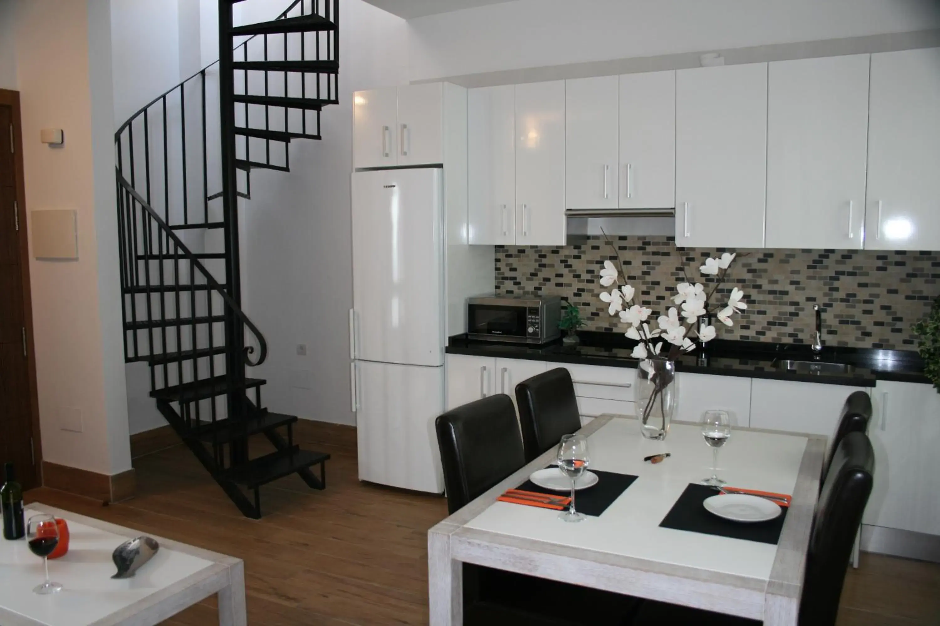 Kitchen or kitchenette in Apartamentos Coronado Kitchen or kitchenette in Apartamentos Coronado