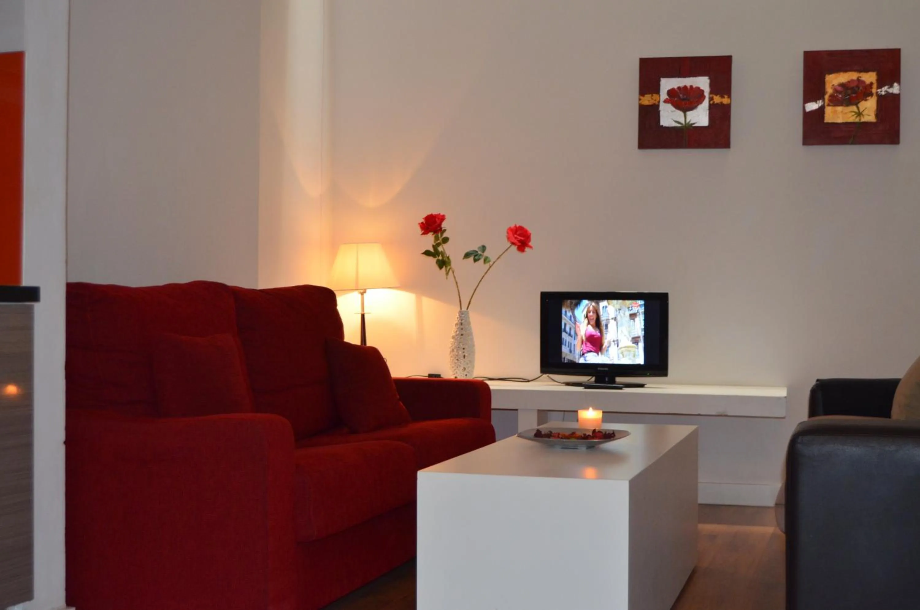 Seating area in Apartamentos Coronado