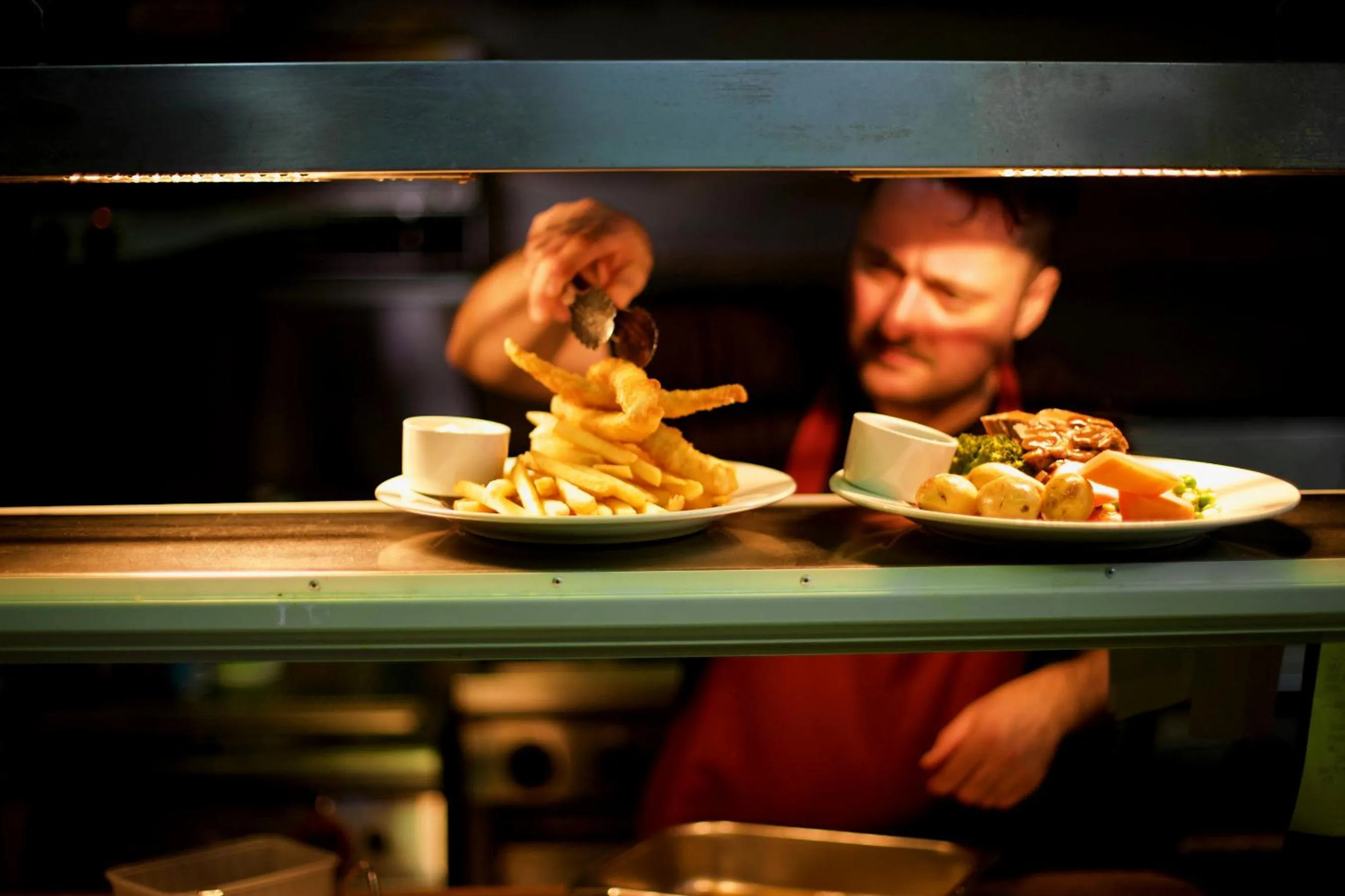 Meals in The Richmond Arms Hotel