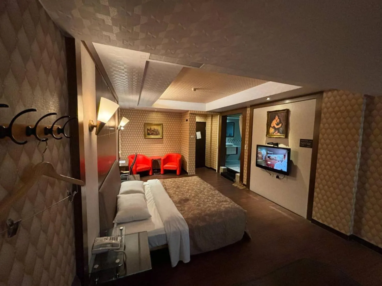 Bed in Hua Xiang Motel - Da Chang