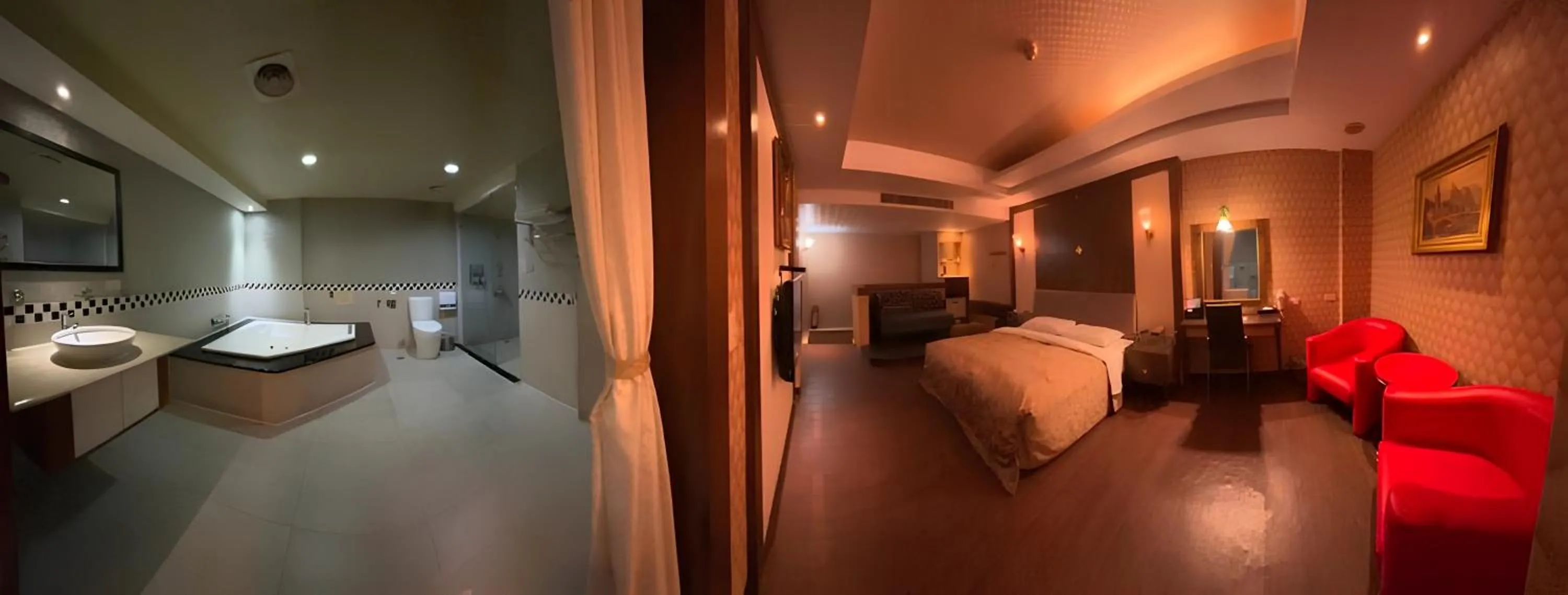 Bed in Hua Xiang Motel - Da Chang