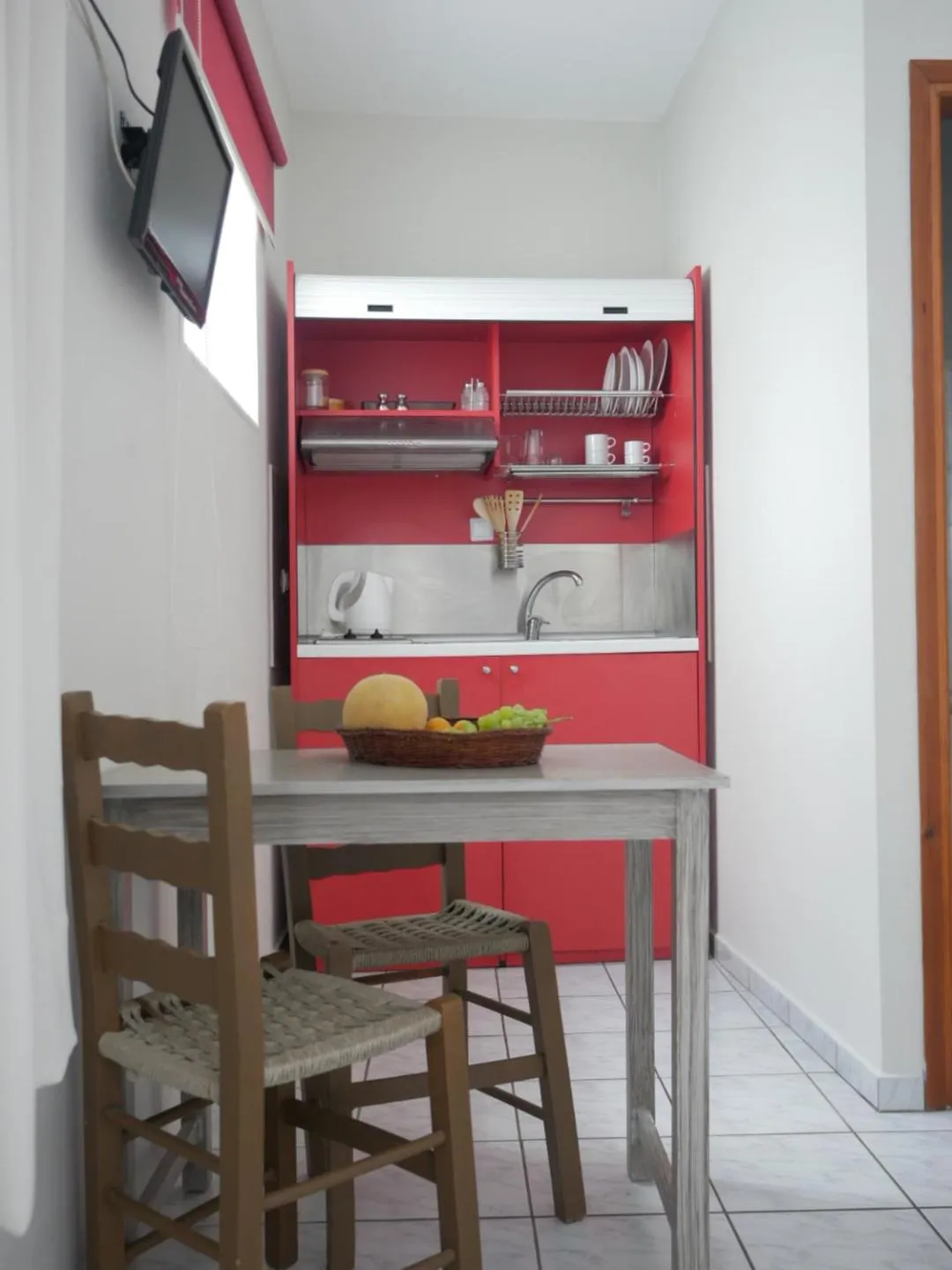 kitchen in Anna Katerina Apartments