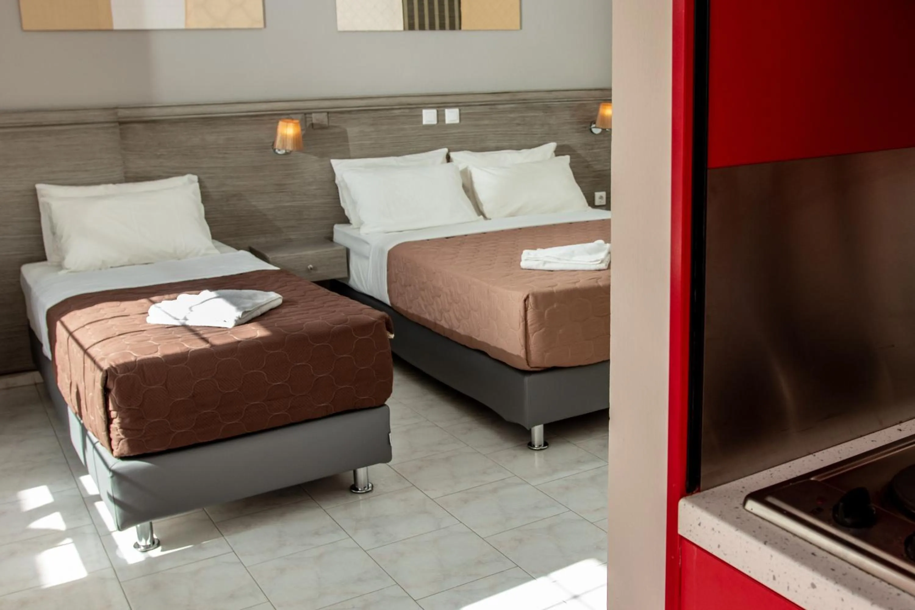 Photo of the whole room, Bed in Anna Katerina Apartments