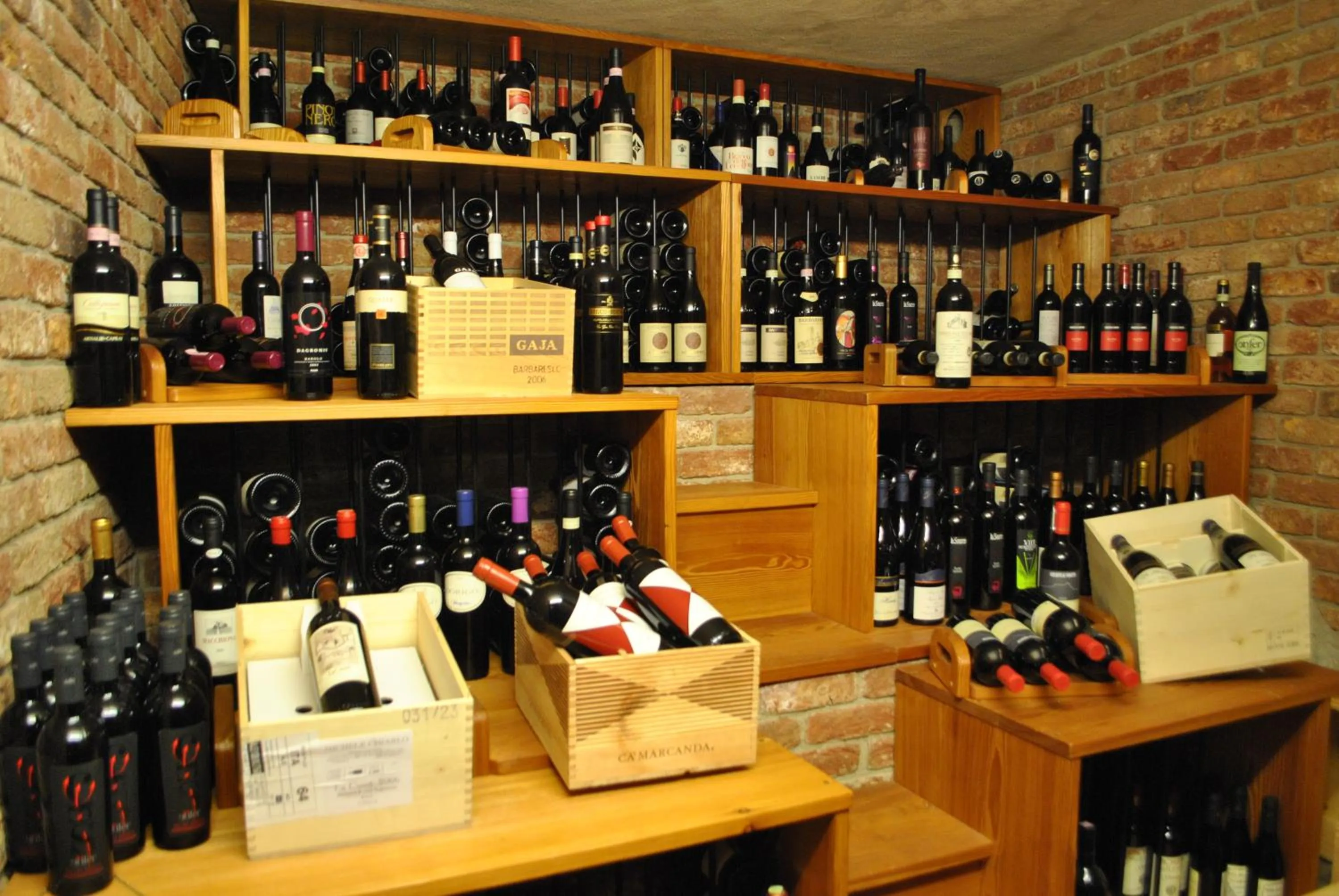 Alcoholic drinks in Hotel Ad Gallias