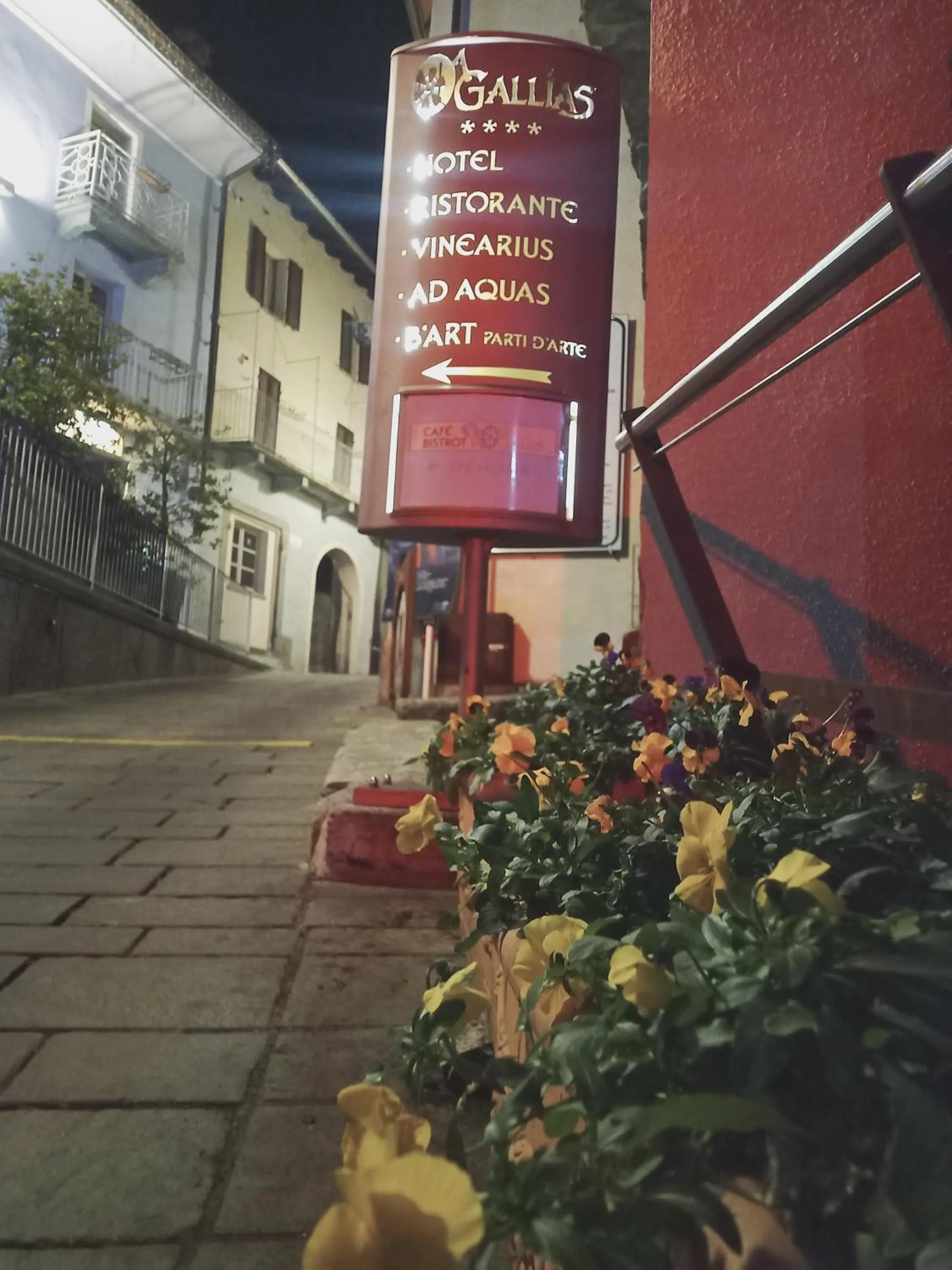 Property logo or sign in Hotel Ad Gallias