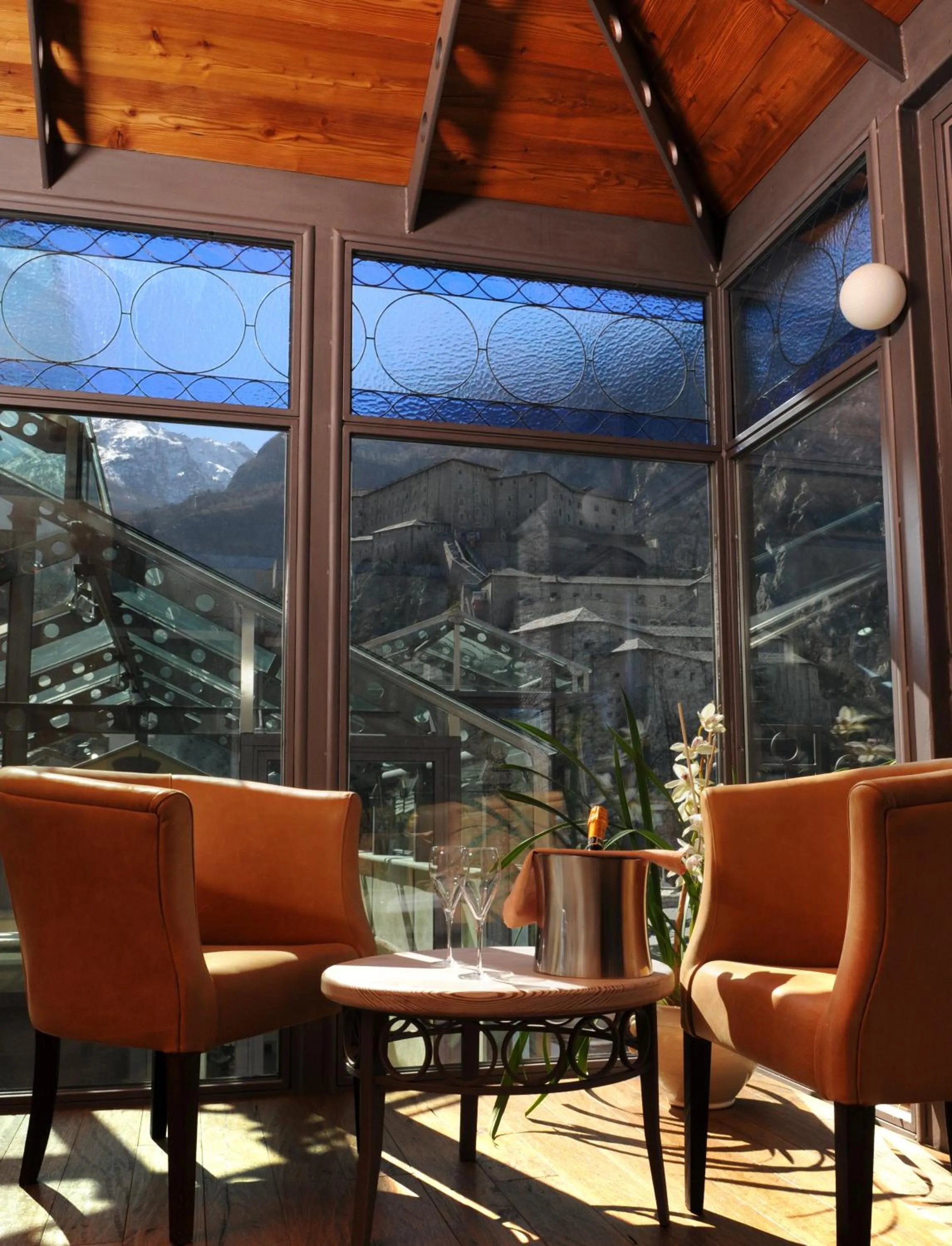 Communal lounge/ TV room in Hotel Ad Gallias