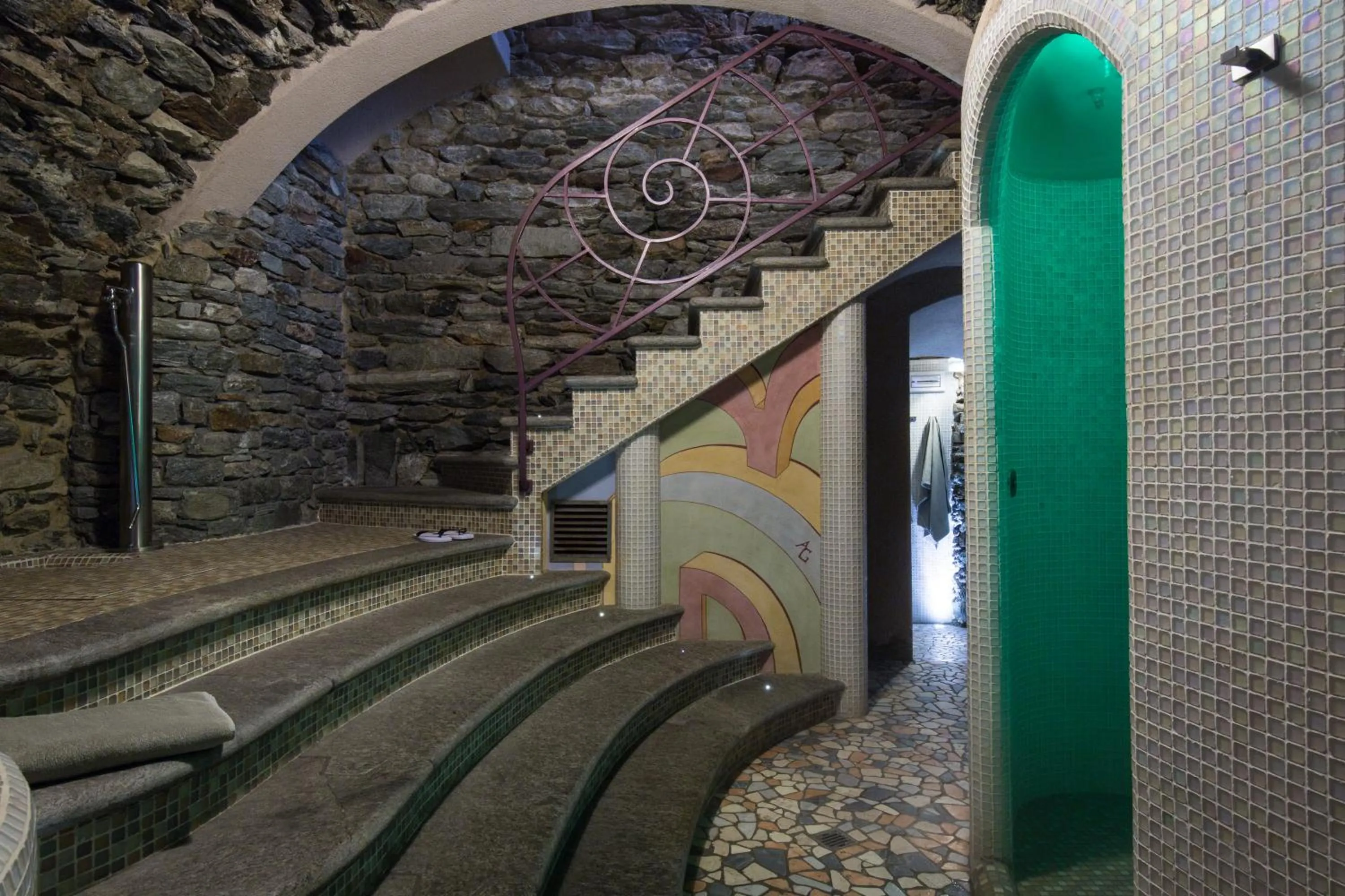 Spa and wellness centre/facilities in Hotel Ad Gallias