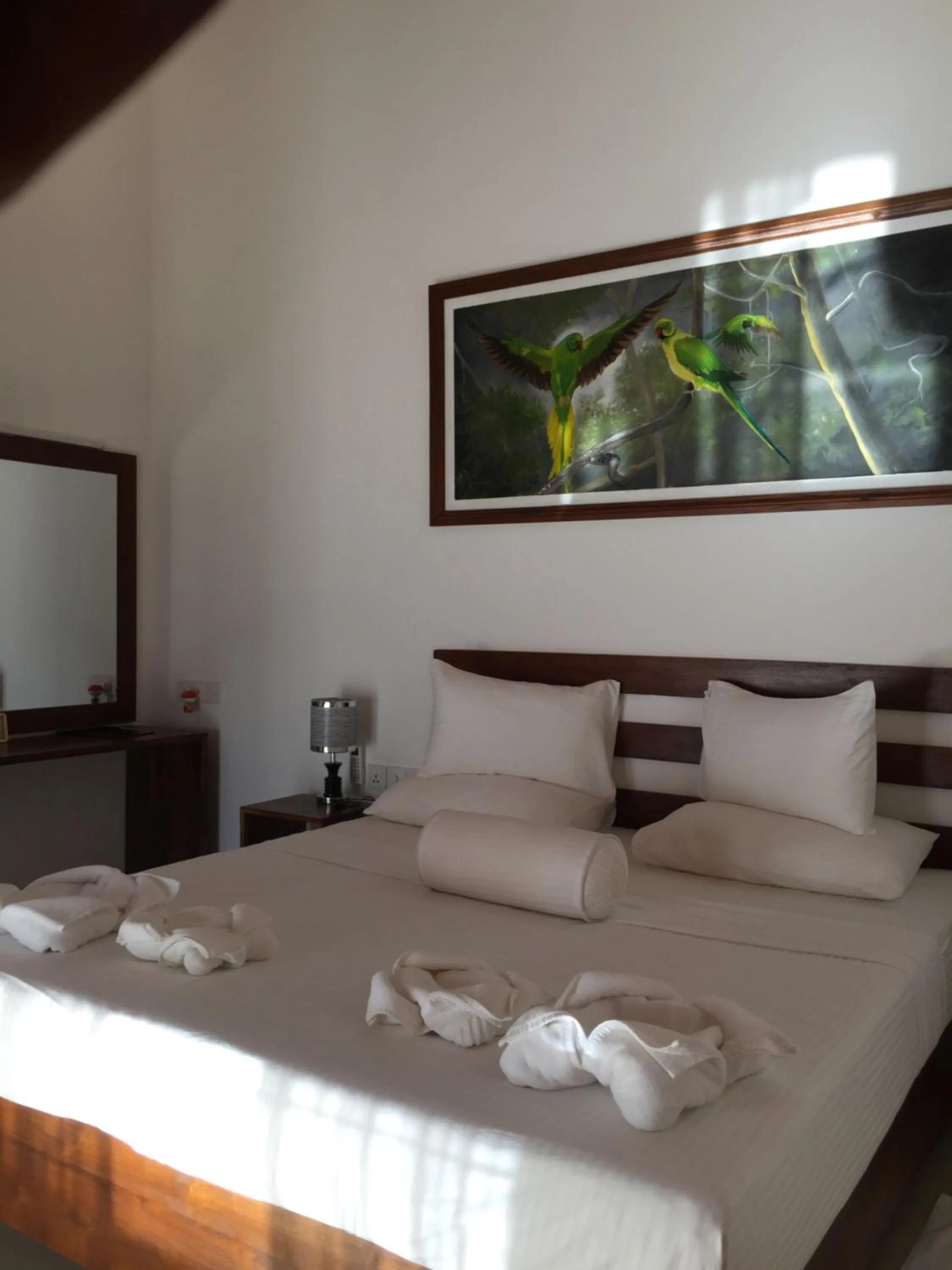 Bed in Sigiri Asna Nature Resort