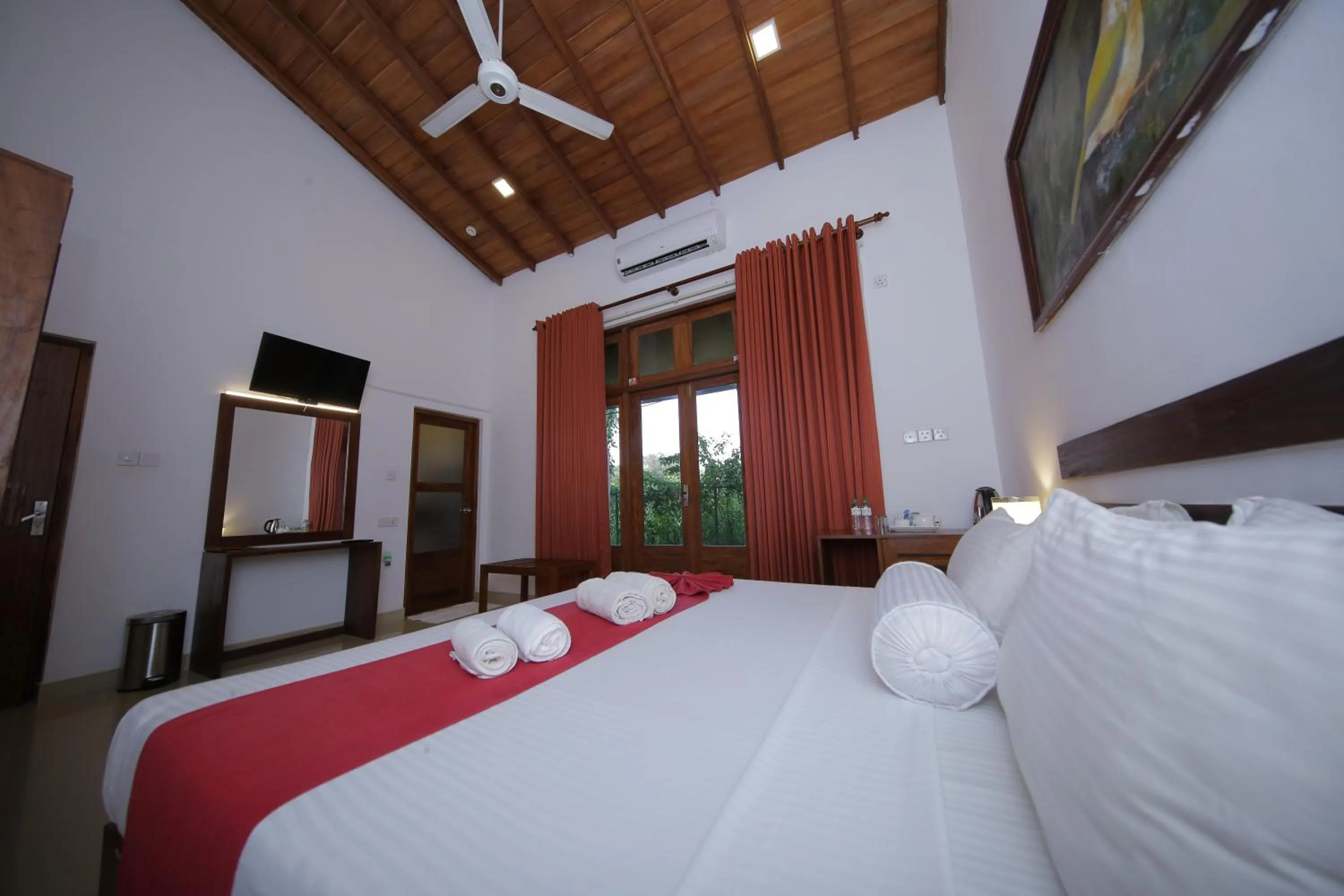 Bed in Sigiri Asna Nature Resort