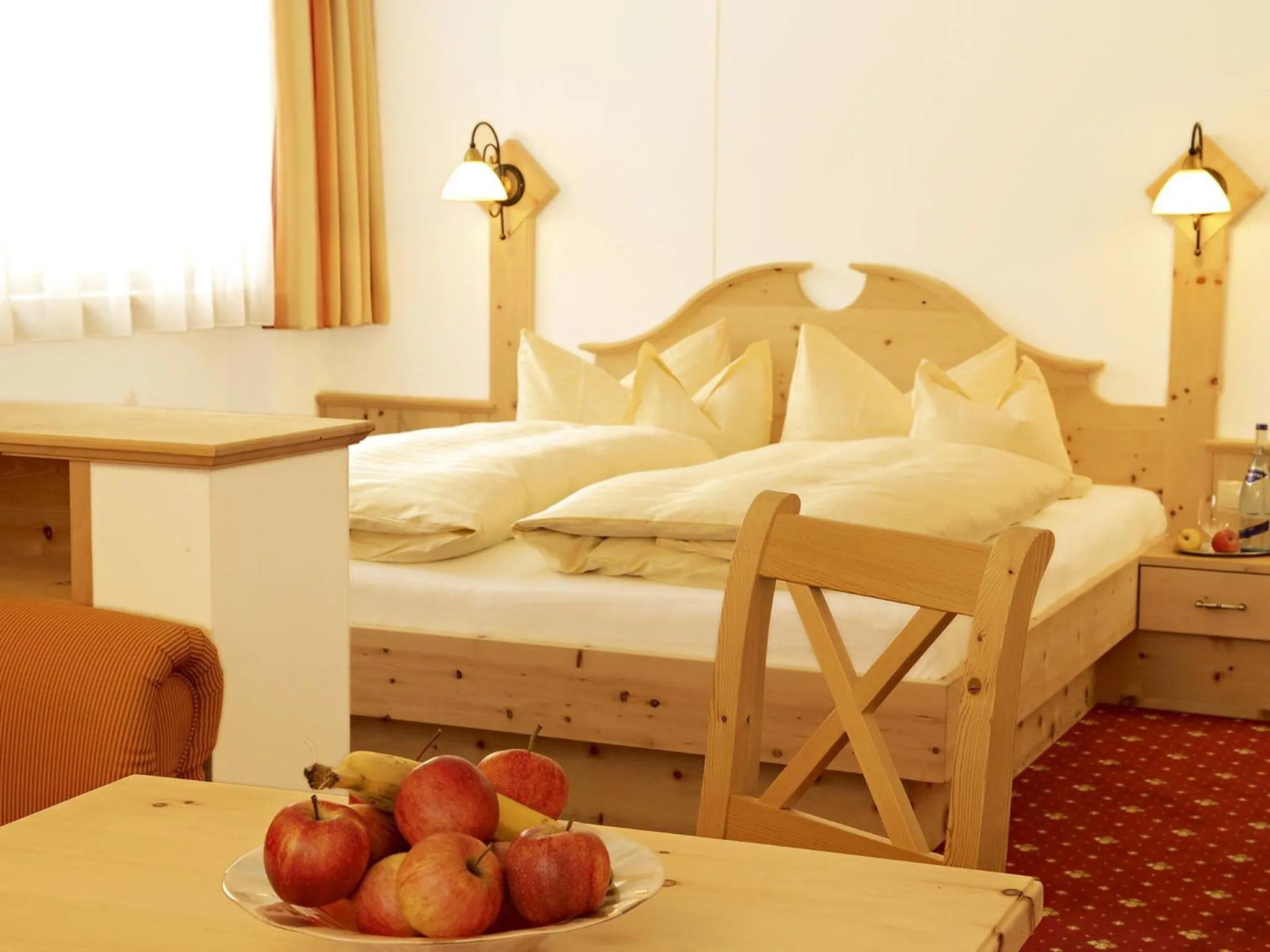 Bed in Alpengasthof Grüner, Ski In & Ski Out