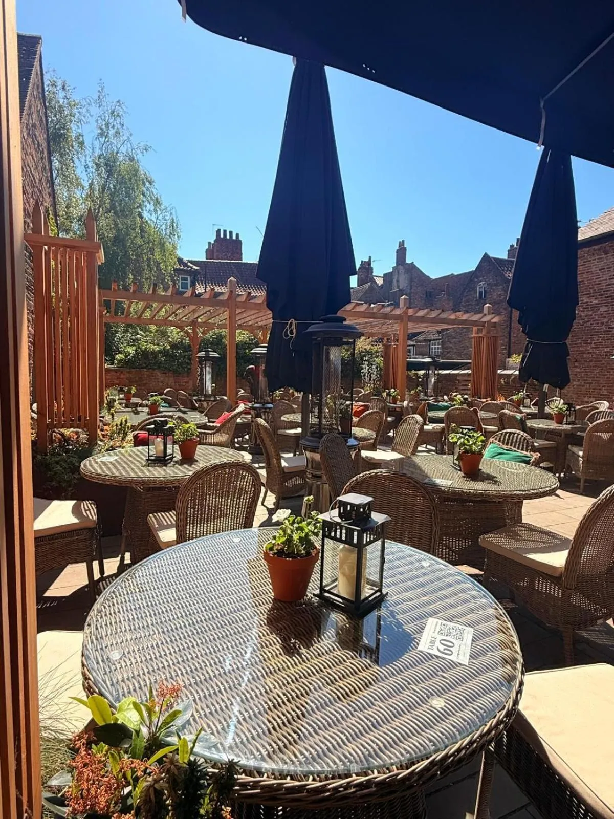 Garden in Guy Fawkes Inn