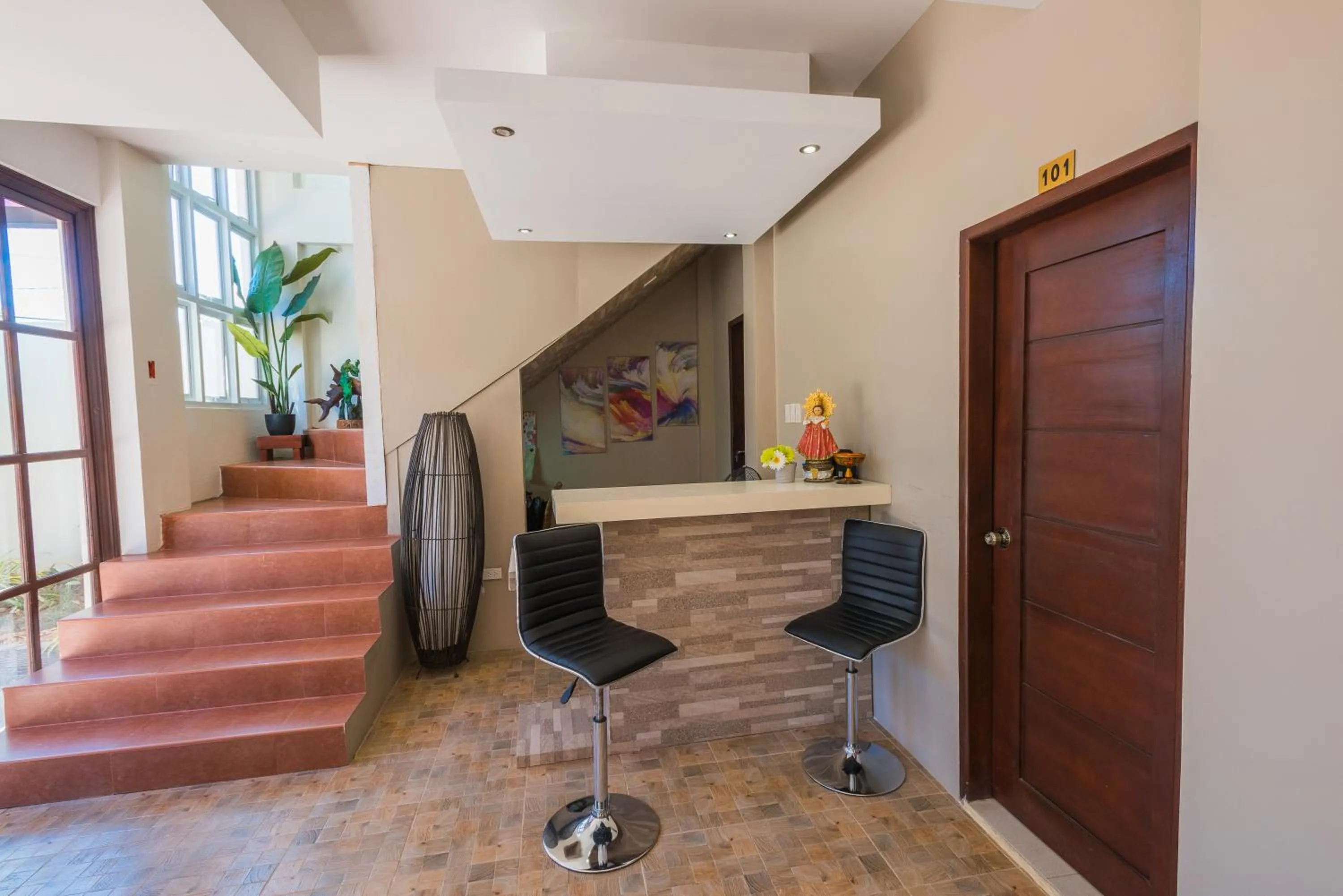 Lobby or reception in Balai Carmela