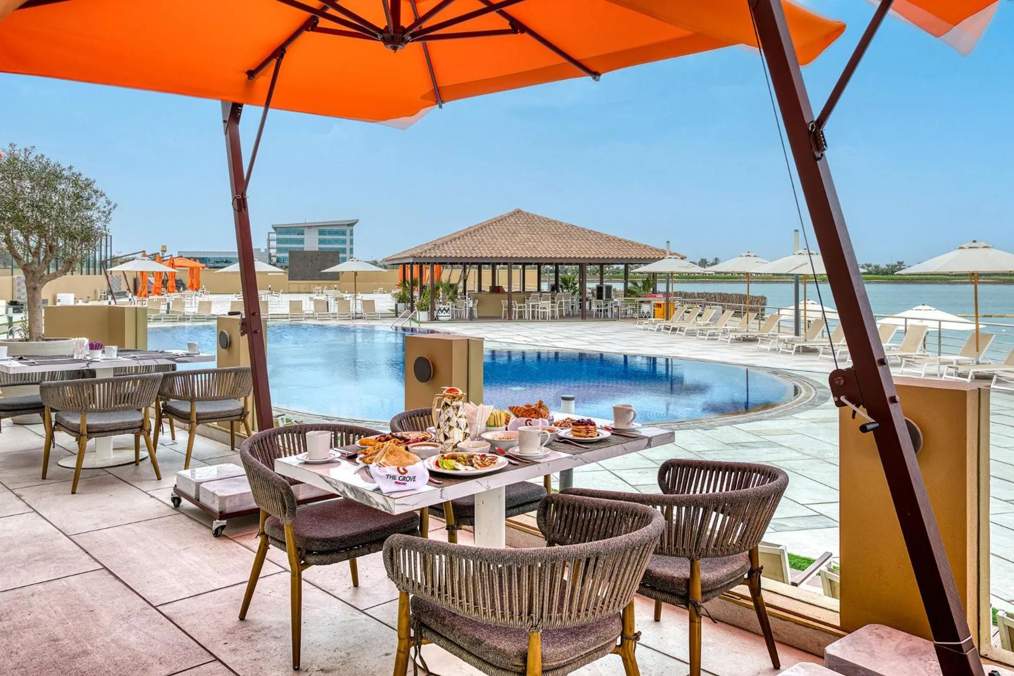 Restaurant/places to eat in The Grove Resort Bahrain