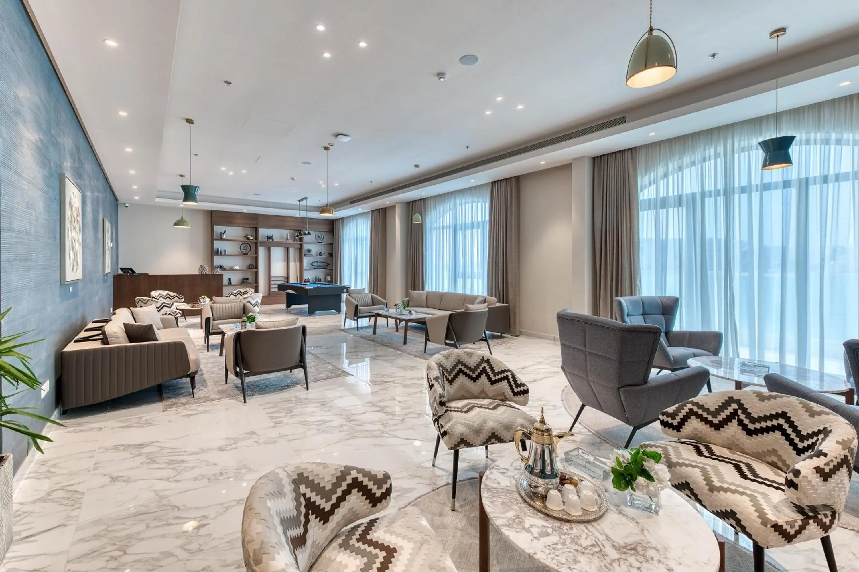 Lounge or bar in The Grove Resort Bahrain Lounge or bar in The Grove Resort Bahrain